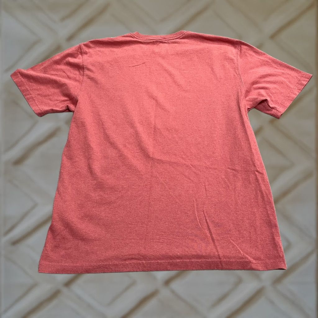 Carhartt VINTAGE Carhartt K87 Original Fit T-Shirt Mens Medium Orange Crew Neck Pocket Tee Size US M / EU 48-50 / 2 - 1 Thumbnail