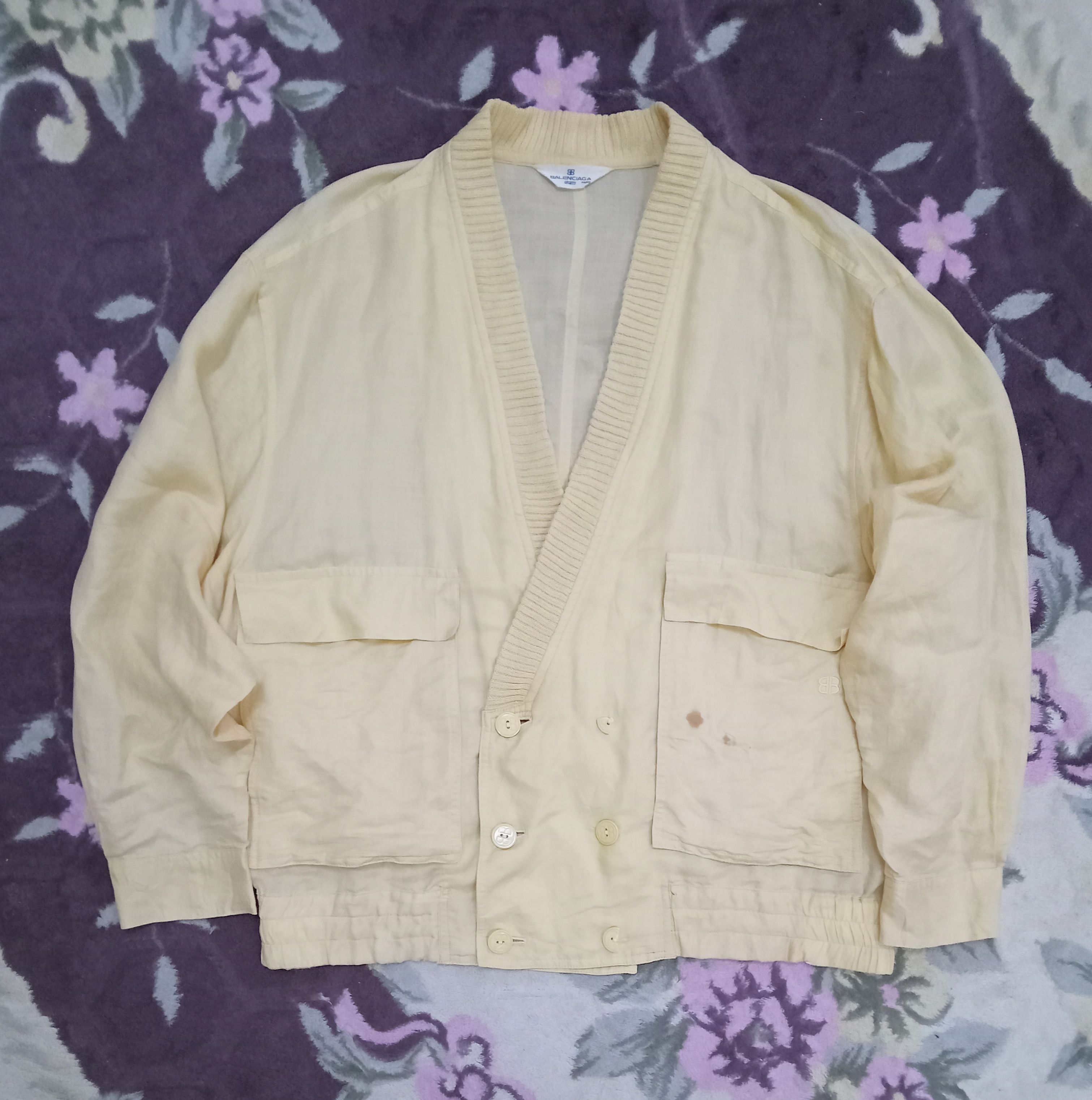 Balenciaga × Vintage Balenciaga Extremely Rare Design Vintage Jacket Size US M / EU 48-50 / 2 - 1 Thumbnail