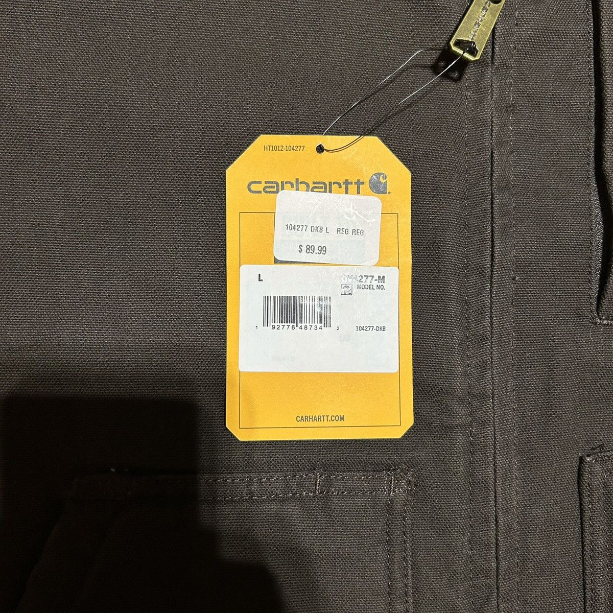 Carhartt Carhartt Sherpa Lined Vest Duck Brown Utility Mens Large NEW Size US L / EU 52-54 / 3 - 3 Thumbnail