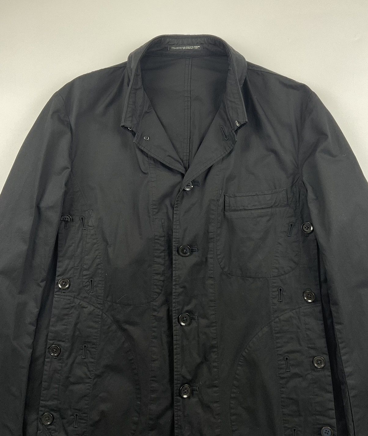Yohji Yamamoto Yohji Yamamoto S/S'07 Multi Button Jacket Size US L / EU 52-54 / 3 - 6 Thumbnail