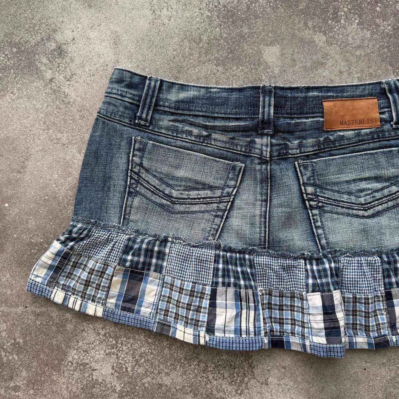 Hysteric Glamour Y2K Super Sexy Cute Pleated Denim Mini Skirt Size 31" - 6 Thumbnail