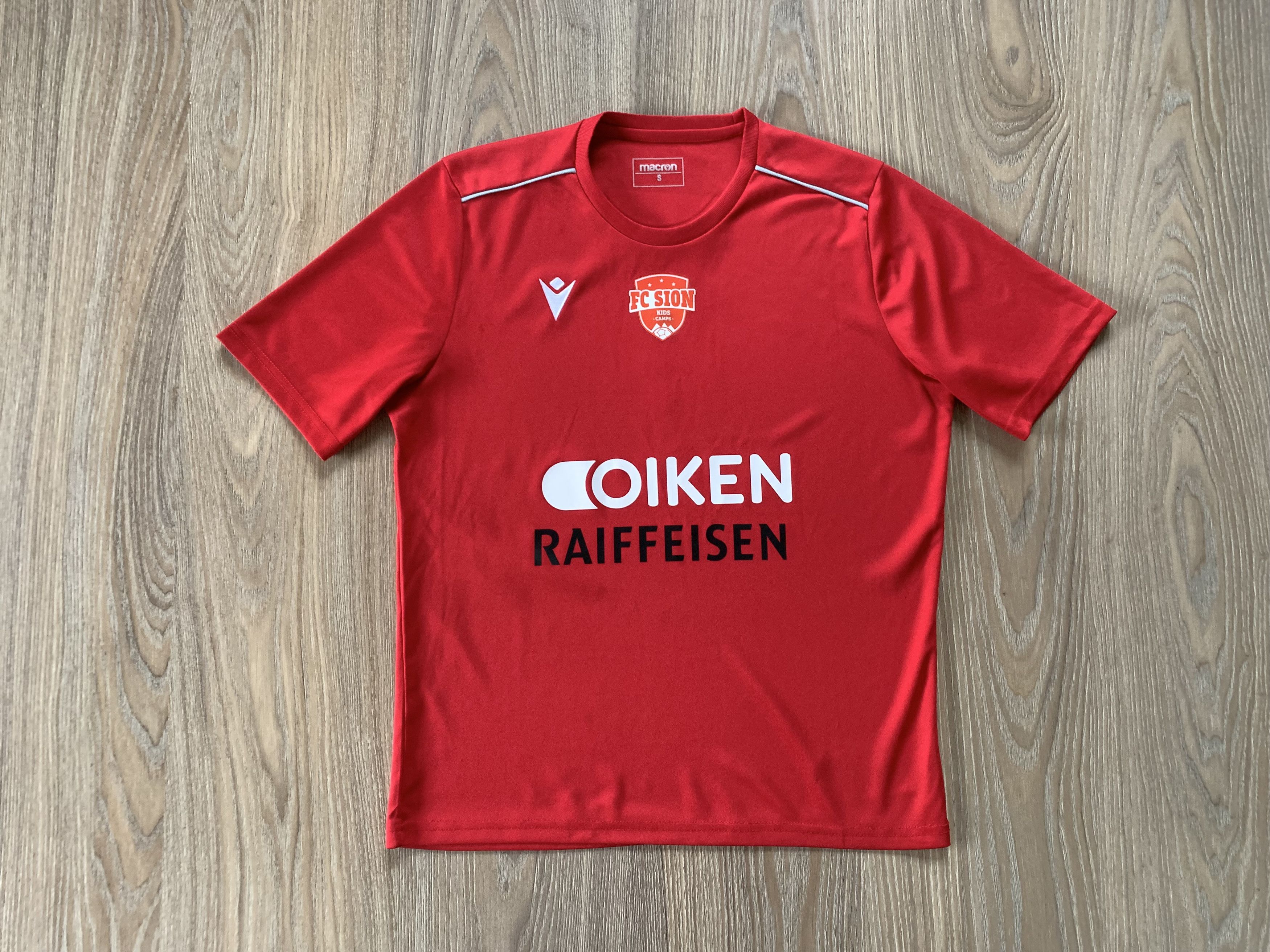 Macron Macron FC Sion Soccer T-Shirt Size US S / EU 44-46 / 1 - 2 Thumbnail