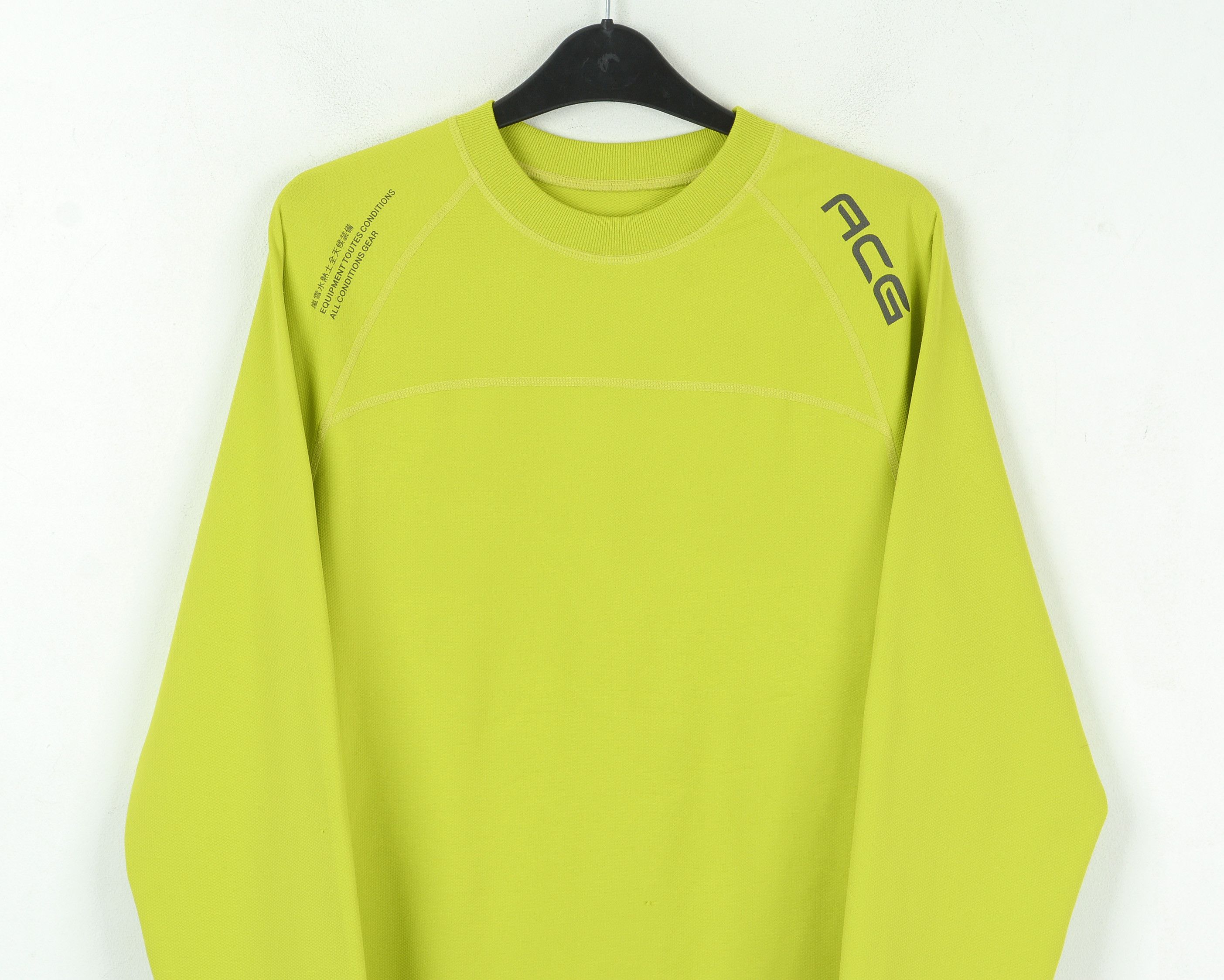 Nike ACG Mens S Baselayer Long Sleeved Jersey Shirt Jumper Pullover Size US S / EU 44-46 / 1 - 2 Thumbnail