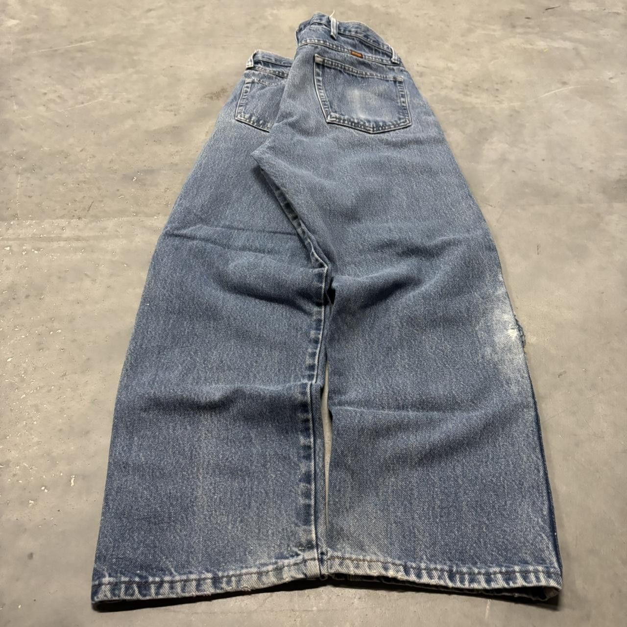 Japanese Brand × Vintage Crazy Vintage Y2K/2000s Faded Medium Wash Essential Denim Jeans! Size US 34 / EU 50 - 4 Thumbnail