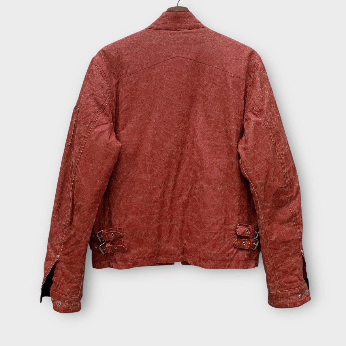 Sports Specialties VINTAGE DISTRESSED BATES LEATHERS CUSTOM BIKER JACKET Size US M / EU 48-50 / 2 - 3 Thumbnail