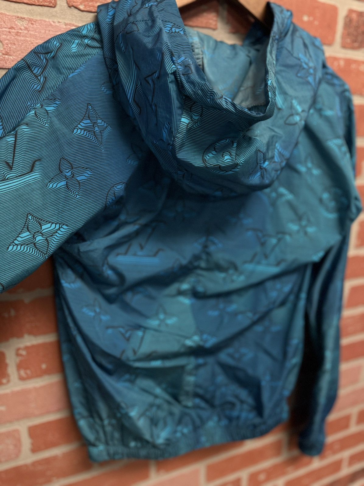 Louis Vuitton Louis Vuitton Virgil Abloh Blue Zip Up Windbreaker RARE 46 Size US S / EU 44-46 / 1 - 10 Thumbnail