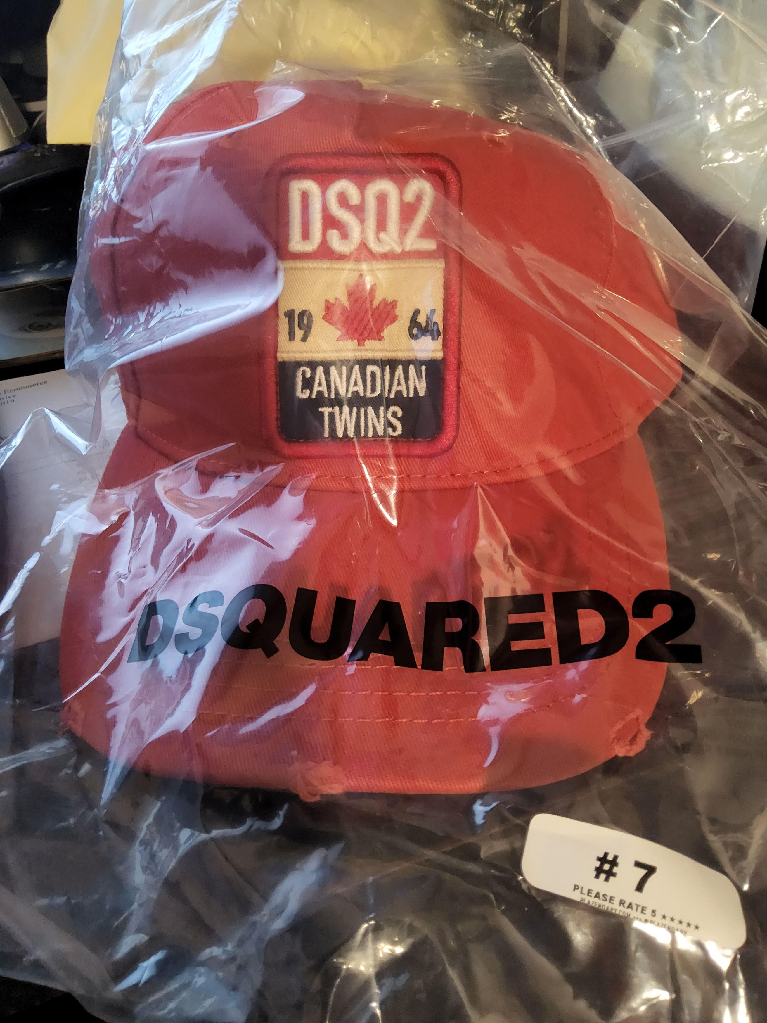 Dsquared2 Red Hat Canadian Twins Size ONE SIZE - 1 Thumbnail