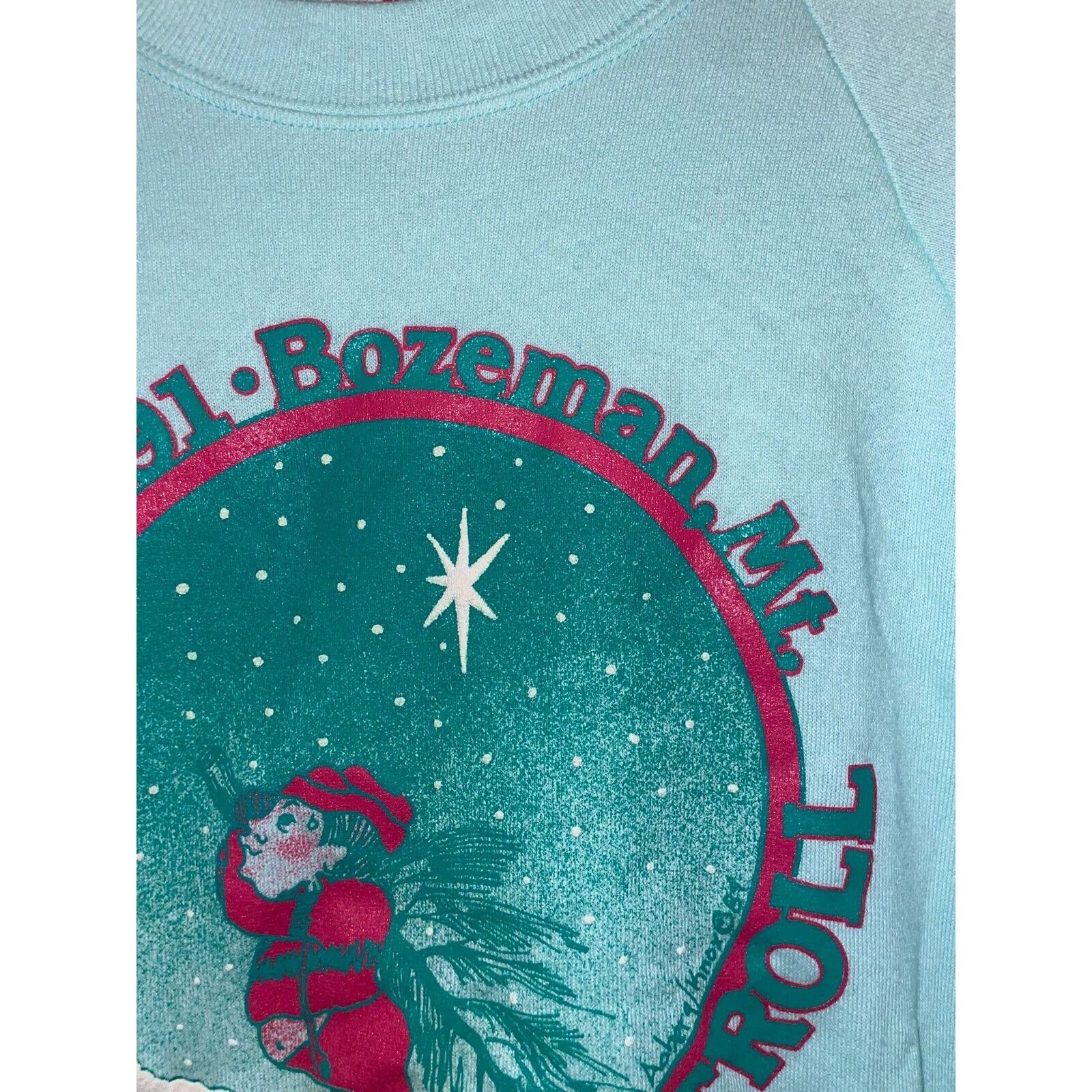 Jerzees Vintage Christmas Stroll Sweatshirt Crewneck 1991 STAINED M Size US M / EU 48-50 / 2 - 6 Thumbnail