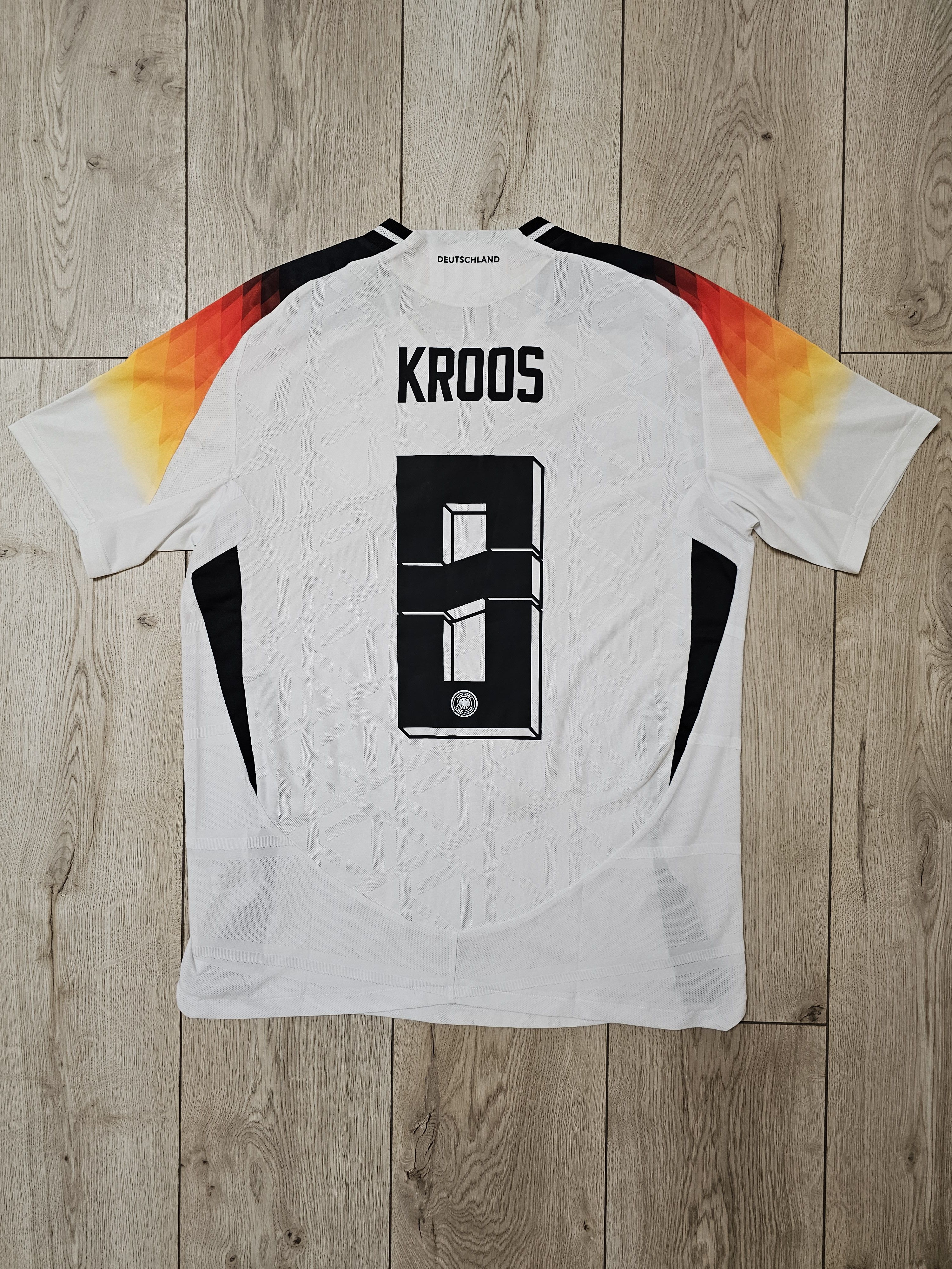 Adidas GERMANY 2024 HOME KROOS PLAYER VERSION FOOTBALL SHIRT SOCCER Size US M / EU 48-50 / 2 - 2 Thumbnail