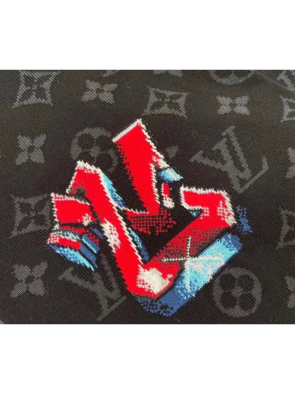 Louis Vuitton LOUIS VUITTON M Graffiti Monogram Zipup Long Sleeve Jacket Size US M / EU 48-50 / 2 - 2 Thumbnail