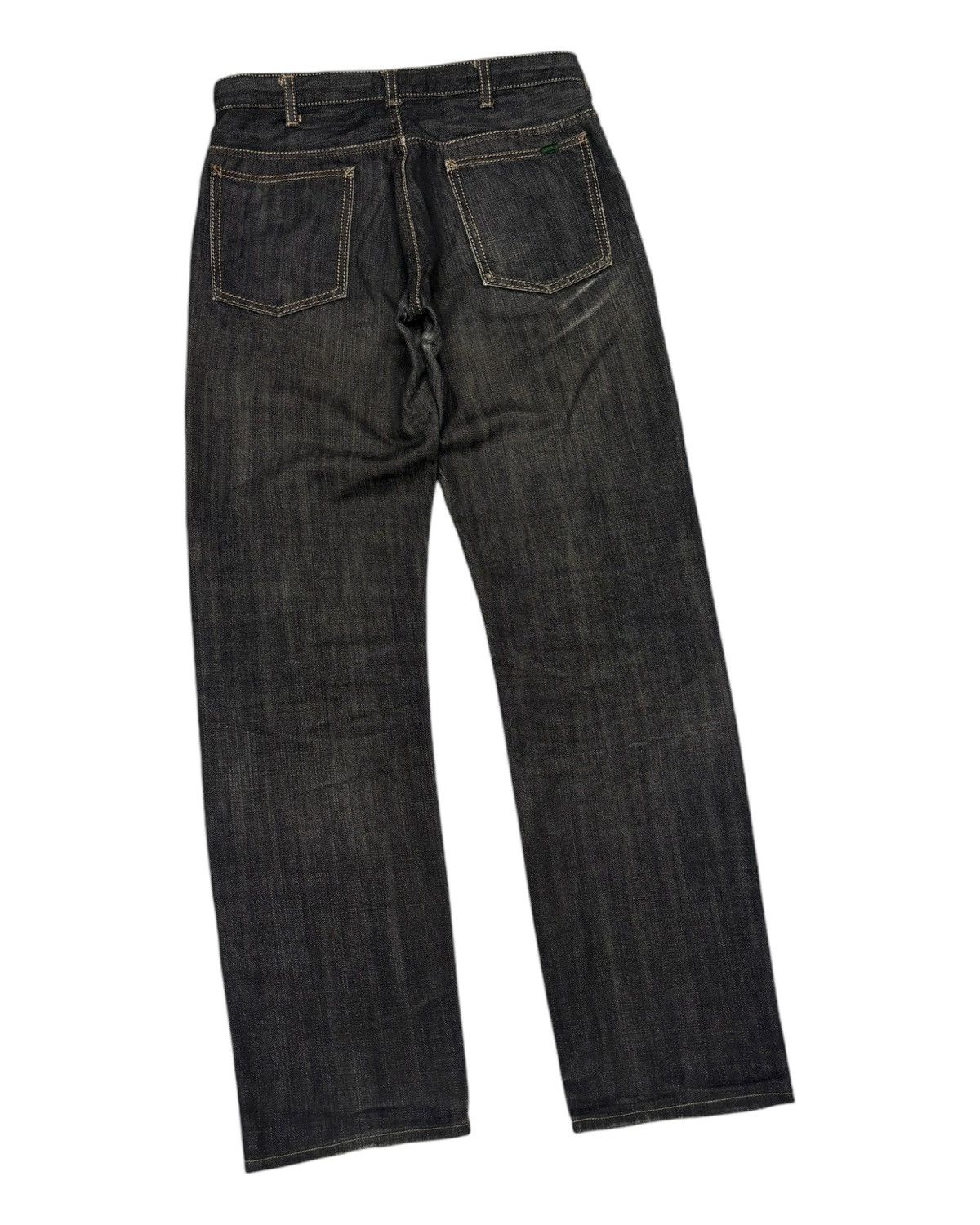If Six Was Nine HARRODS LONDON BLACK JEANS DISTRESSED DENIM HELMUT LANG Size US 31 - 6 Thumbnail