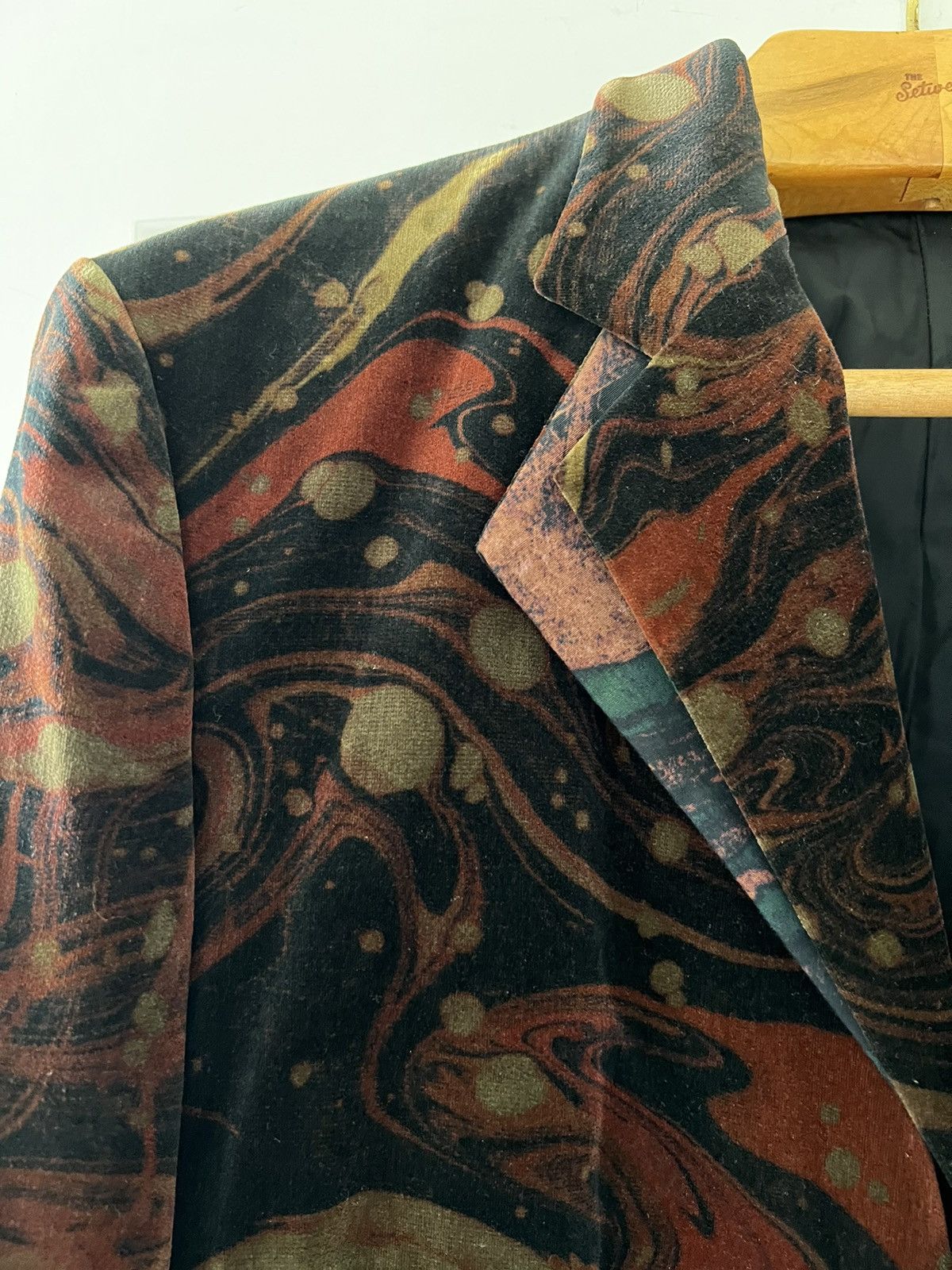 Yohji Yamamoto Yohji Yamamoto P.H. F/W 2015 Marble Jacket Sz.3 (Rare) Size US L / EU 52-54 / 3 - 8 Thumbnail