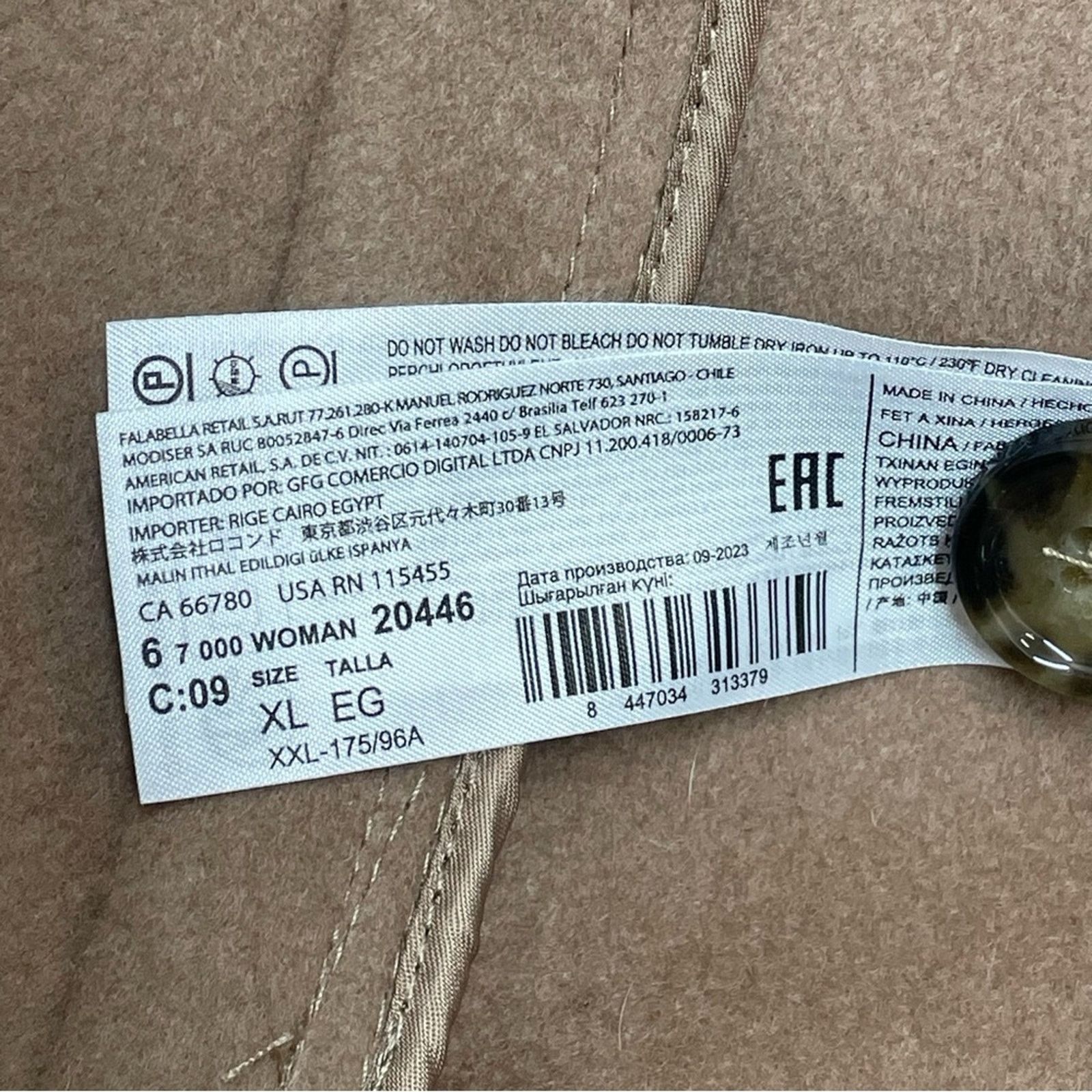 Mango MNG Women's Double-Breasted Oversized Wool Coat size XL Size XL / US 12-14 / IT 48-50 - 11 Thumbnail