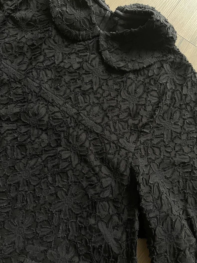 Comme des Garcons Comme des Garcons Black three-dimensional flowered dress Size XS / US 0-2 / IT 36-38 - 6 Thumbnail
