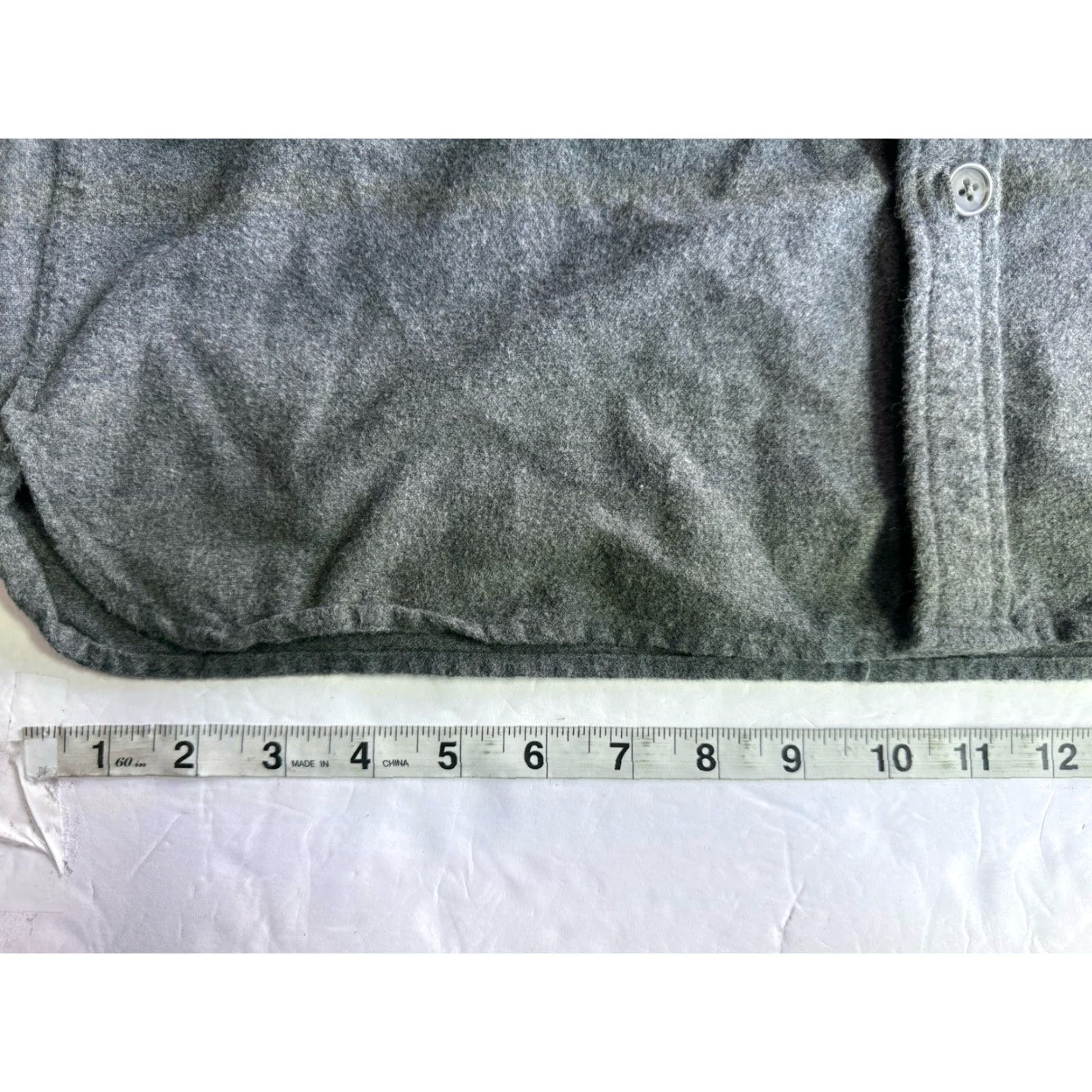 Vintage Boston Traders Gray Men's Button-Up Flannel Shirt M Size US M / EU 48-50 / 2 - 6 Thumbnail