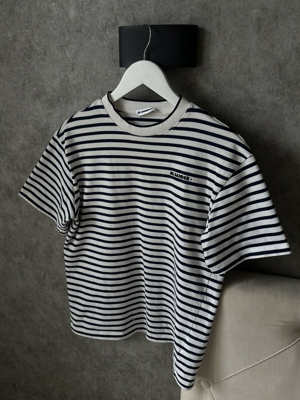 Jil Sander Jil Sander t shirt white/blue Size US S / EU 44-46 / 1 - 3 Thumbnail