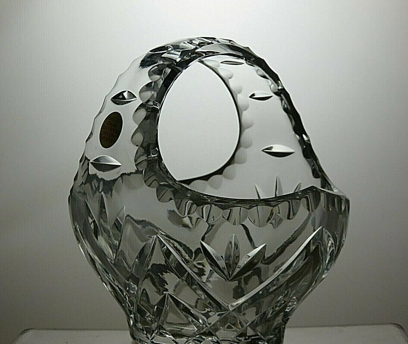 Other Zwiesel Cristallerie Crystal Cut Handed Fruit Basket 6 3/4" Size ONE SIZE - 5 Thumbnail