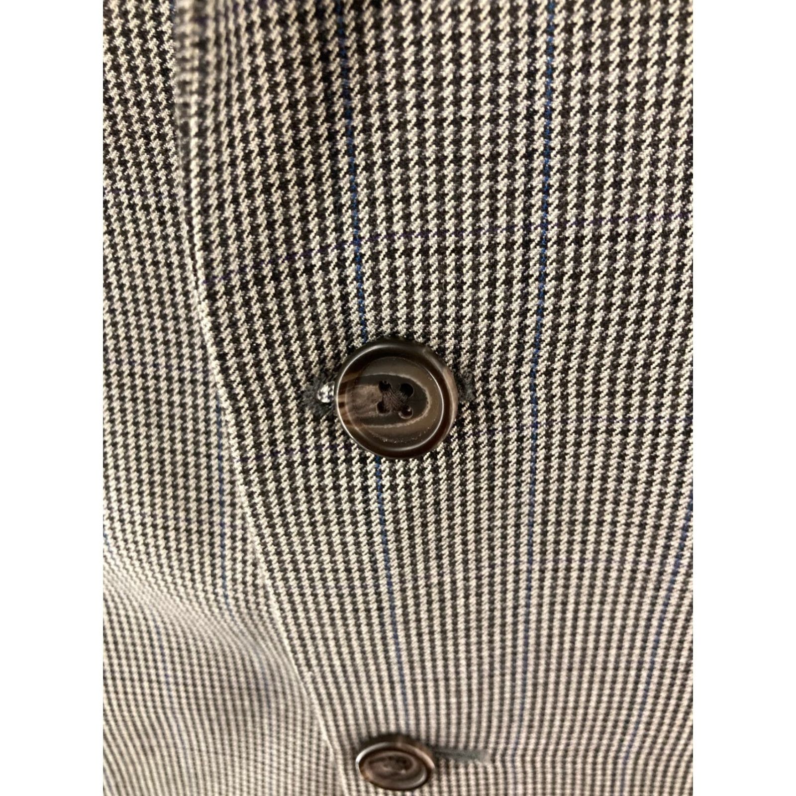 Ralph Lauren Lauren Ralph Lauren Sport Coat Mens Gray Houndstooth 2-Button 44L Size US S / EU 44-46 / 1 - 6 Thumbnail