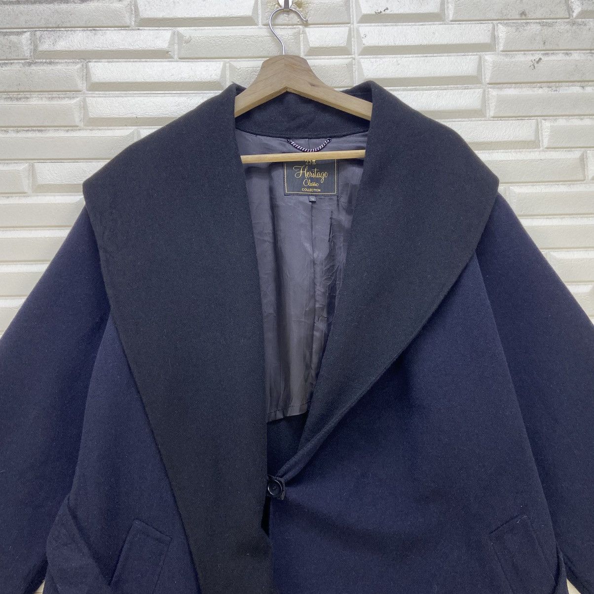Other 23 Heritage Classic Collection Loro Piana Fabric Wool Coat Size L / US 10 / IT 46 - 8 Thumbnail