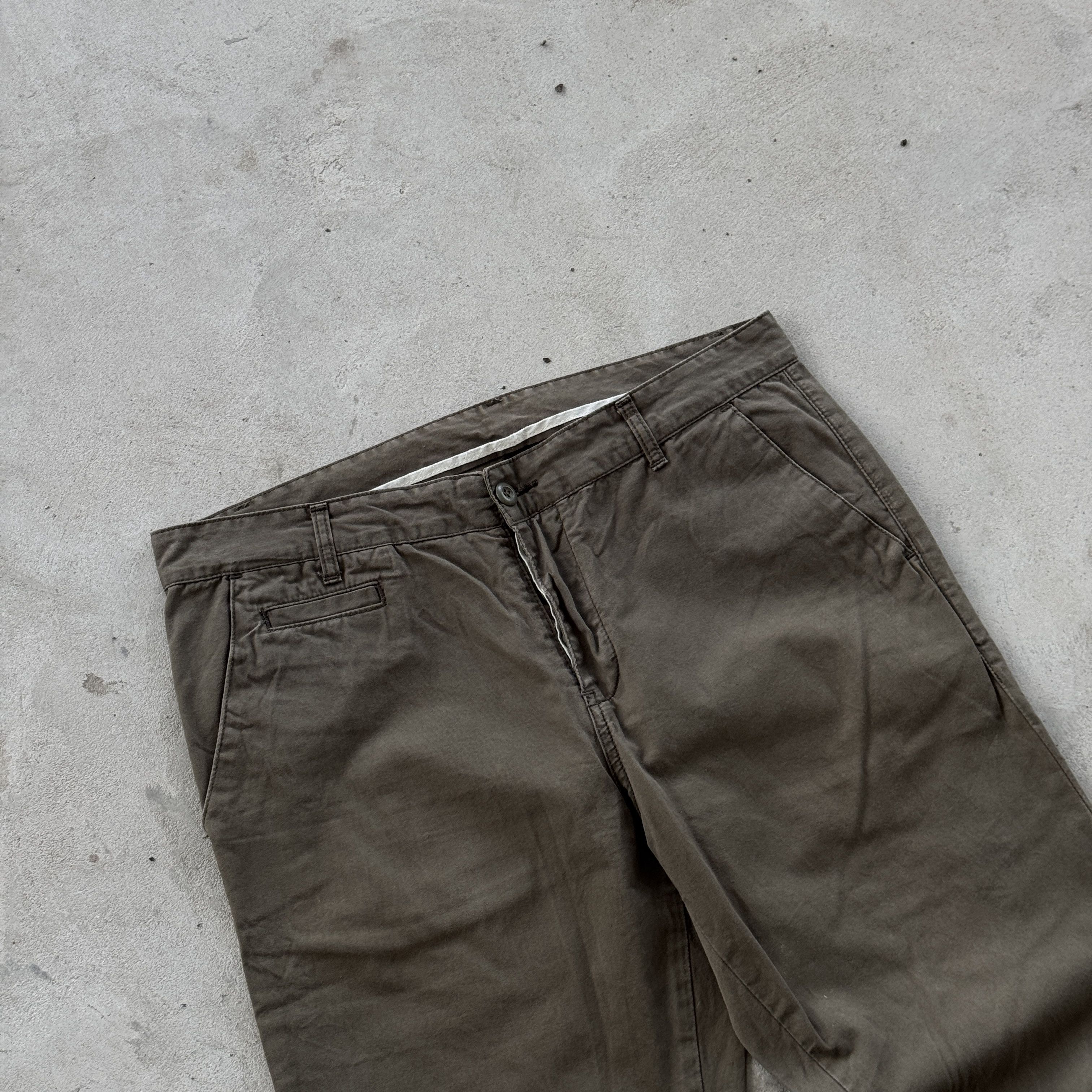 Carhartt Carhartt WIP Cane Pant Green Cotton Trousers Chino 34x32 Size US 34 / EU 50 - 4 Thumbnail