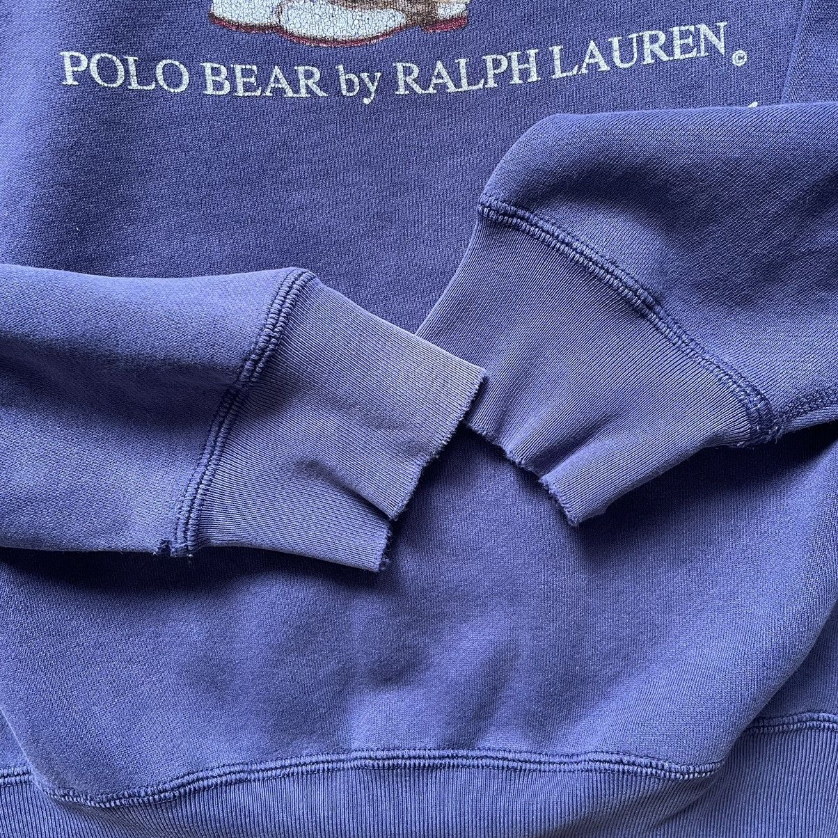 Polo Ralph Lauren × Vintage Vintage Polo Bear Polo Ralph Lauren Sweatshirt Size US S / EU 44-46 / 1 - 5 Thumbnail