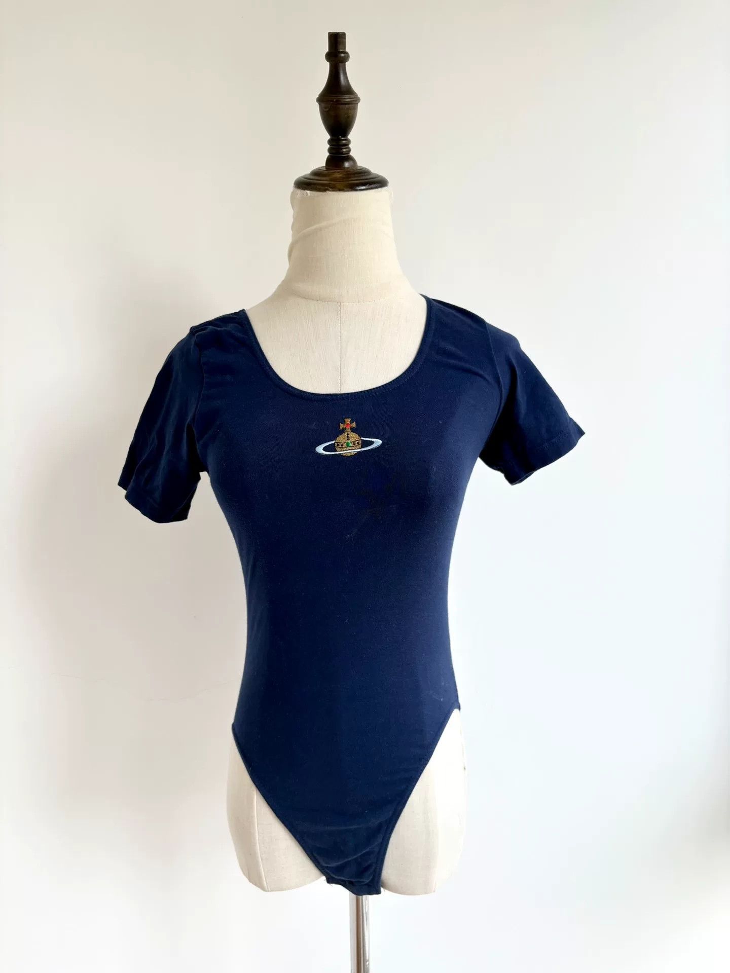 Vivienne Westwood Vivienne Westwood Vintage Blue Bodysuit Size M / US 6-8 / IT 42-44 - 1 Thumbnail