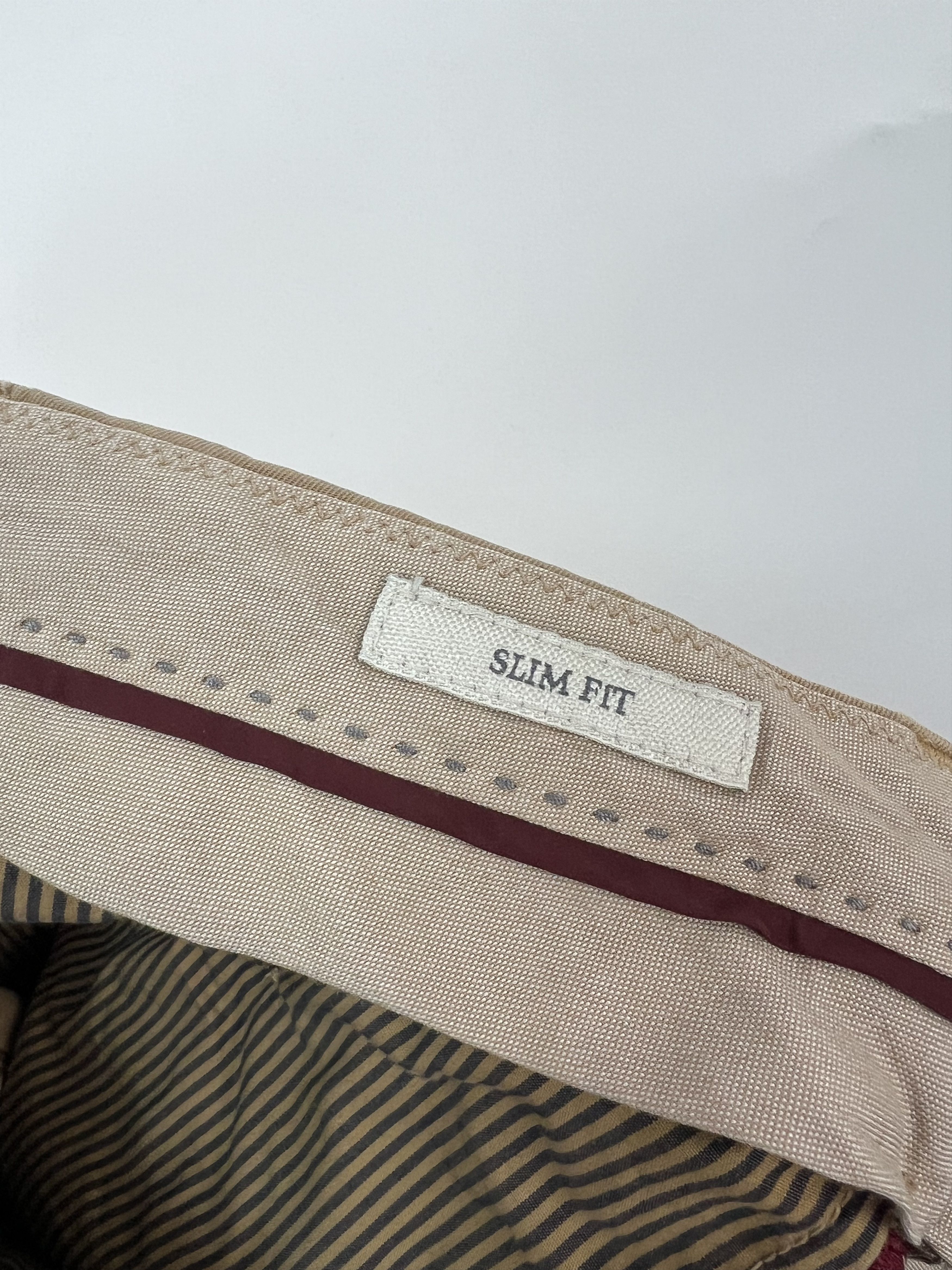 Brunello Cucinelli Brunello Cucinelli Cropped Chino Pants Size 46 Slim Fit Size US 30 / EU 46 - 19 Thumbnail