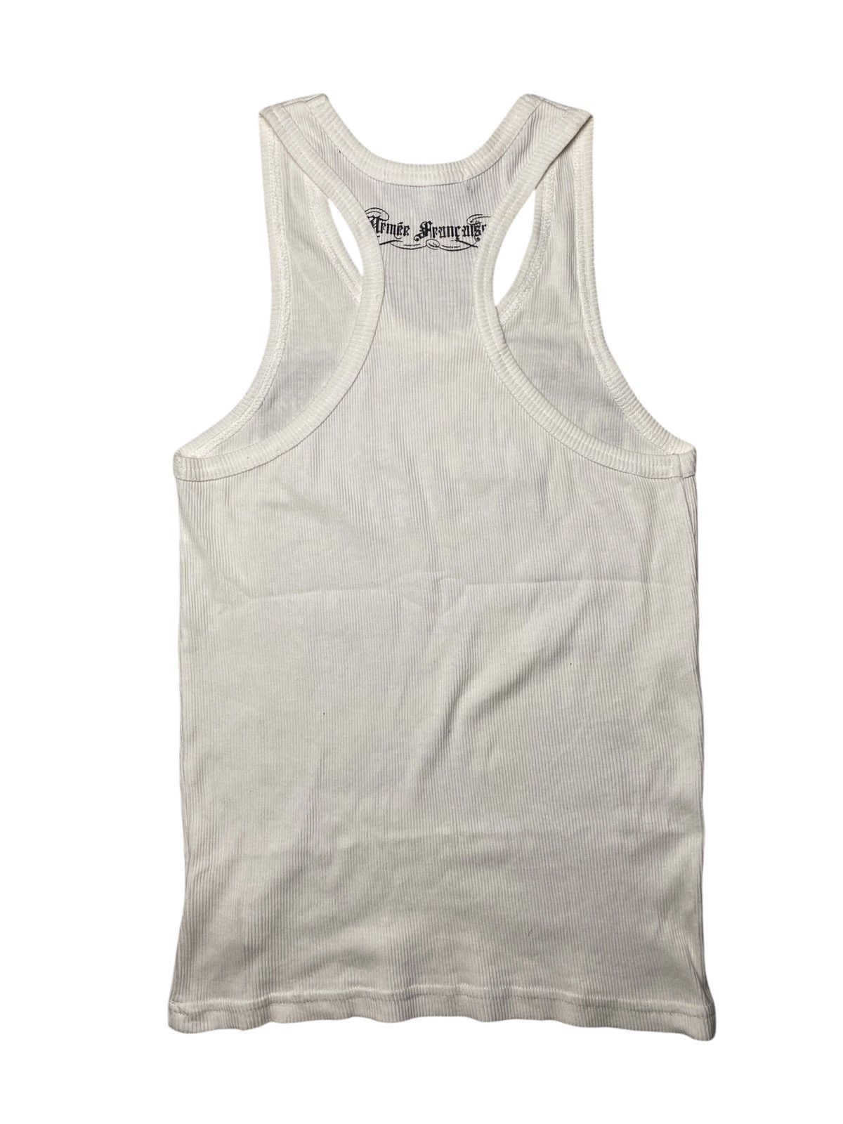 Hysteric Glamour × If Six Was Nine × Japanese Brand 2000's Armee Francaisee Poem Tanktop Size US XS / EU 42 / 0 - 4 Thumbnail