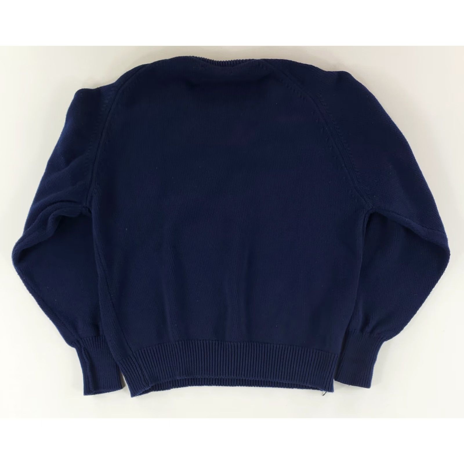 Vintage VINTAGE Antigua Sweater University Kansas Jayhawks VTG 90s V Neck Blue Mens L Pullover Shirt Size US L / EU 52-54 / 3 - 4 Thumbnail