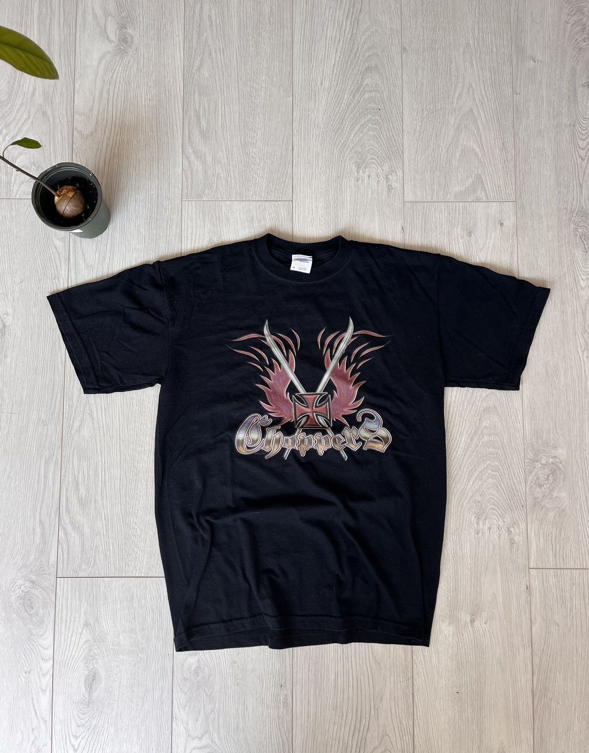 Gildan × West Coast Choppers West Coast Choppers 2005 y2k t shirt Size US M / EU 48-50 / 2 - 1 Thumbnail