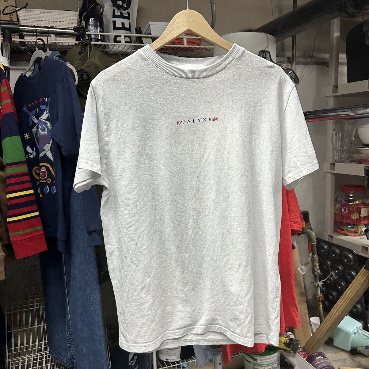 ‼️ FINAL DROP‼️ 1017 ALYX 9SM 🔥⛓️ VISUALS TEE - SIZE MEDIUM