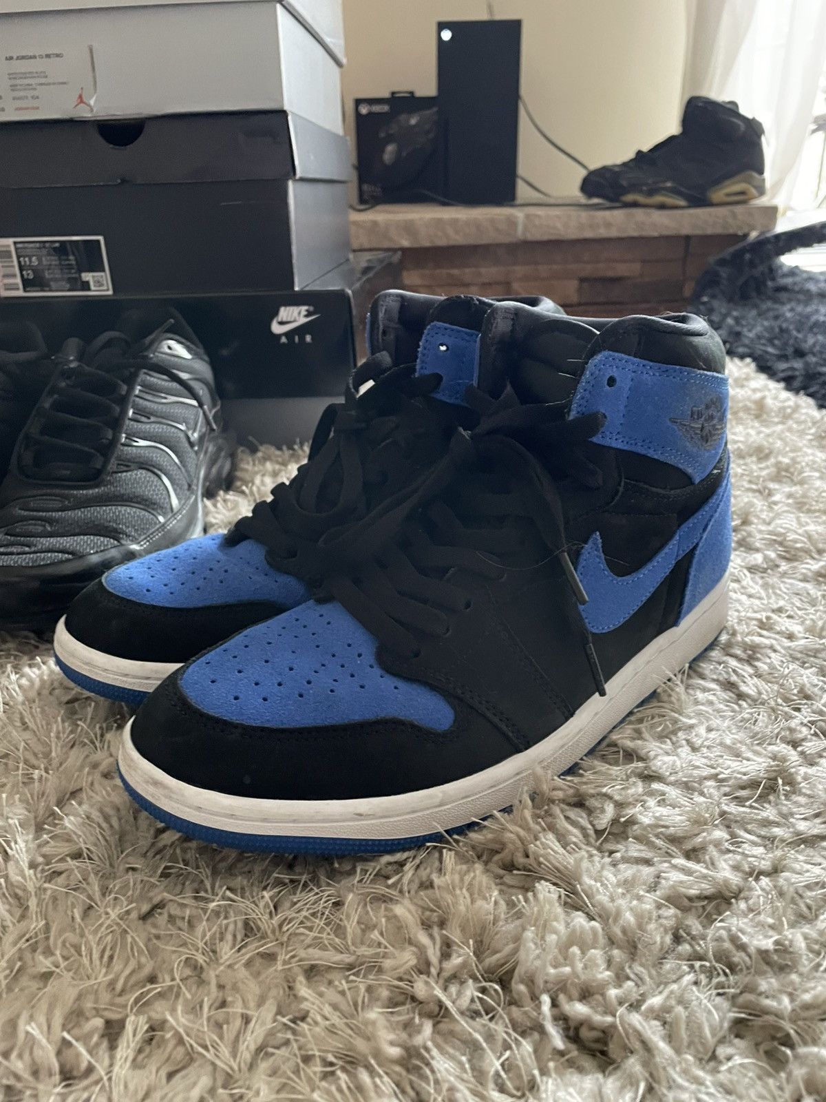 Jordan Brand Jordan 1 Royal Reimagined Size US 9 / EU 42 - 1 Thumbnail