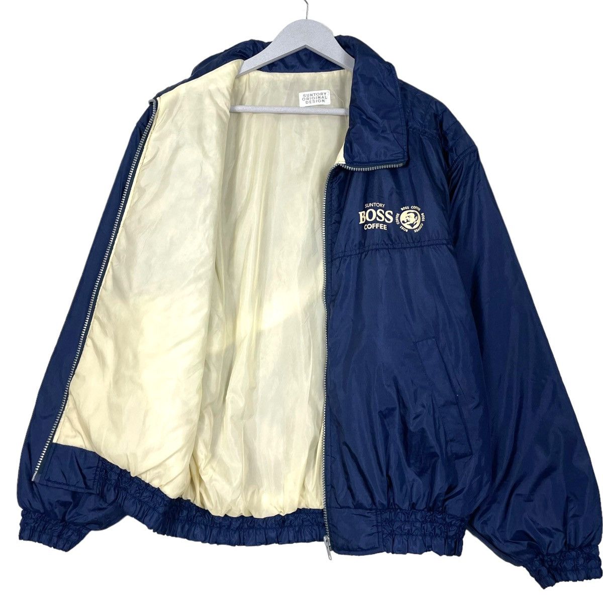 Japanese Brand × Vintage 💥SUNTORY COFFEE JAPAN BIG LOGO BOMBER JACKET Size US L / EU 52-54 / 3 - 2 Thumbnail