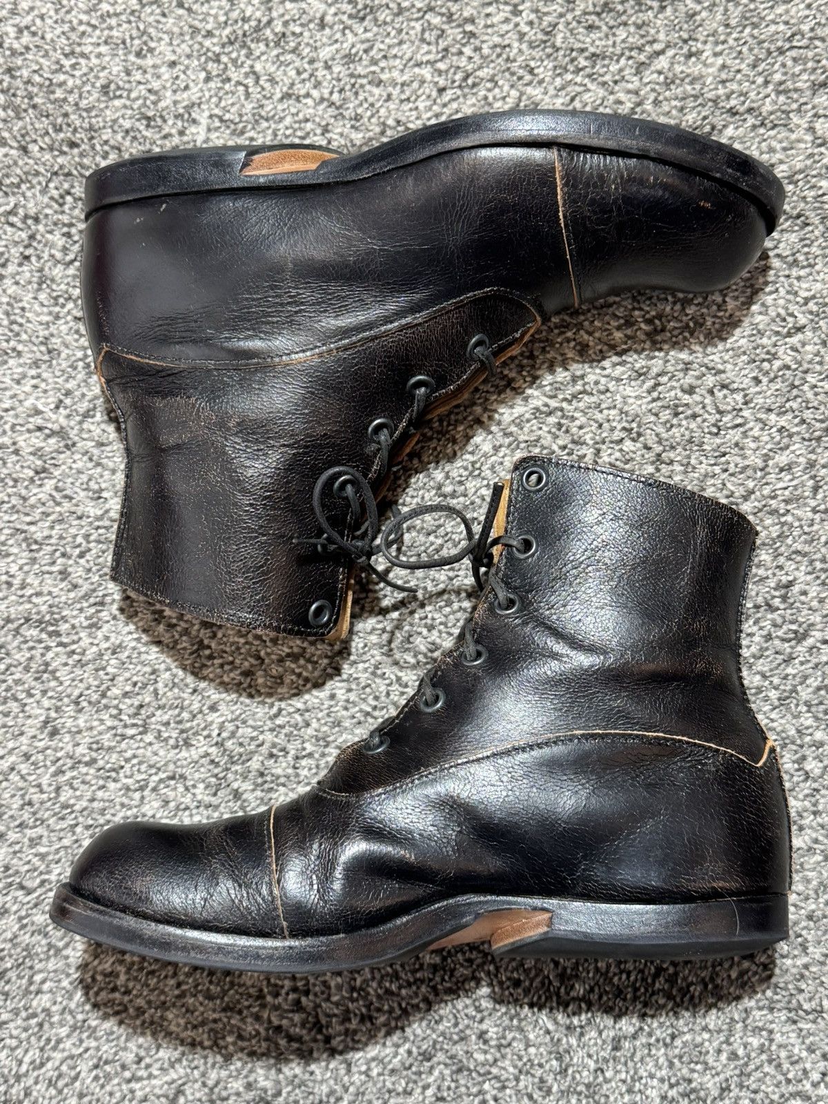 CYDWOQ Women’s CYDWOQ Artisan Handmade Leather Boots Size 6 (36 EU) Size US 6 / IT 36 - 12 Thumbnail