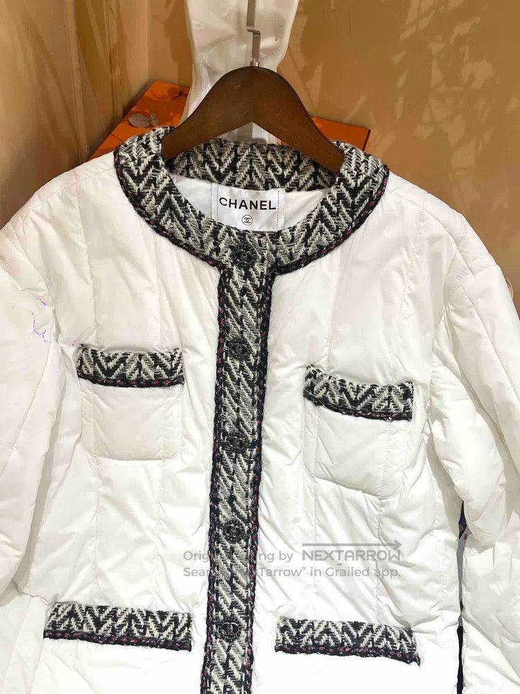 Other Chanel Black and White Forest Series Down Jacket Size XS / US 0-2 / IT 36-38 - 2 Thumbnail