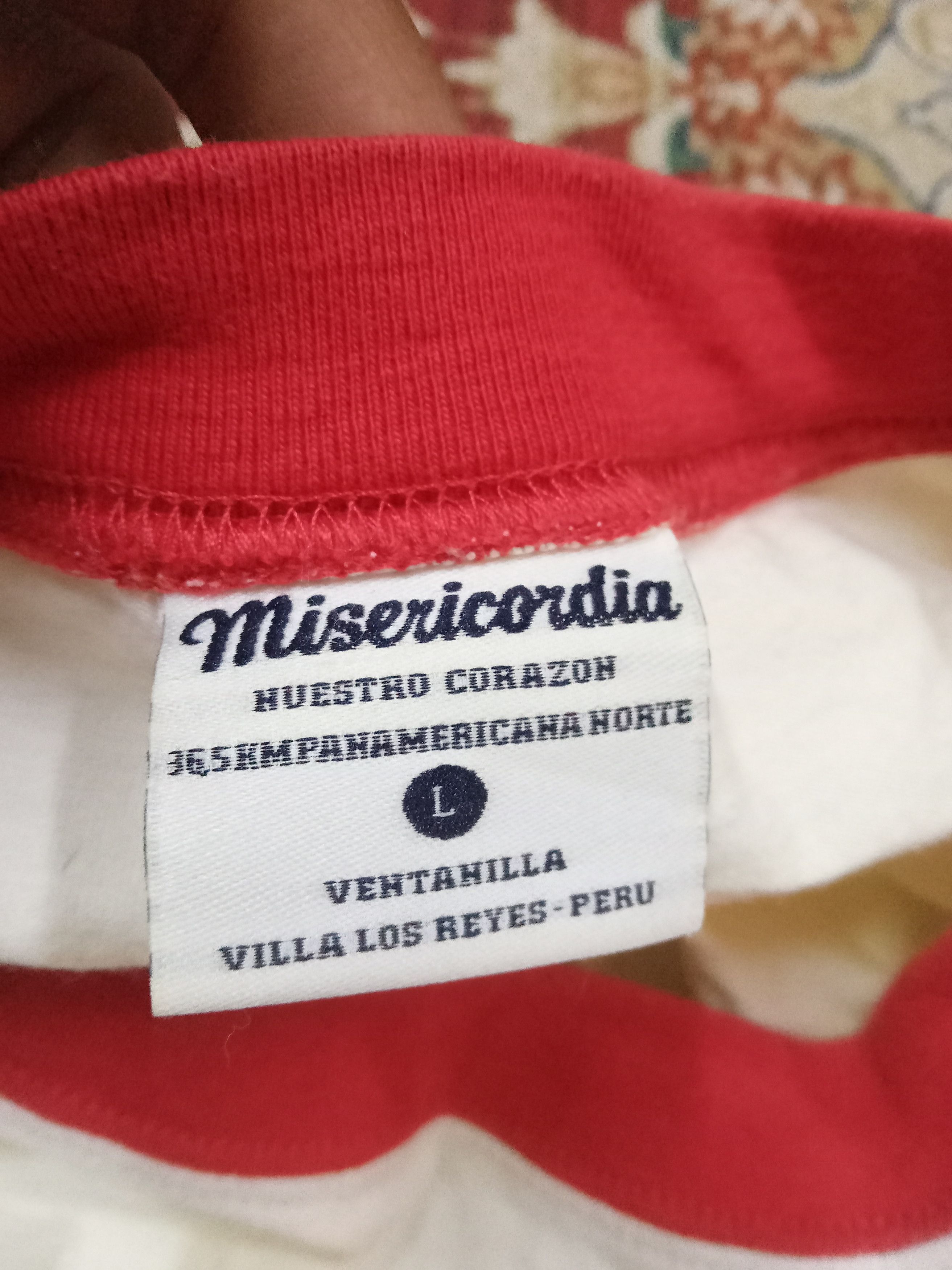 Other Misericordia Academia De La paz Rare Ringer Tee Size US L / EU 52-54 / 3 - 4 Thumbnail
