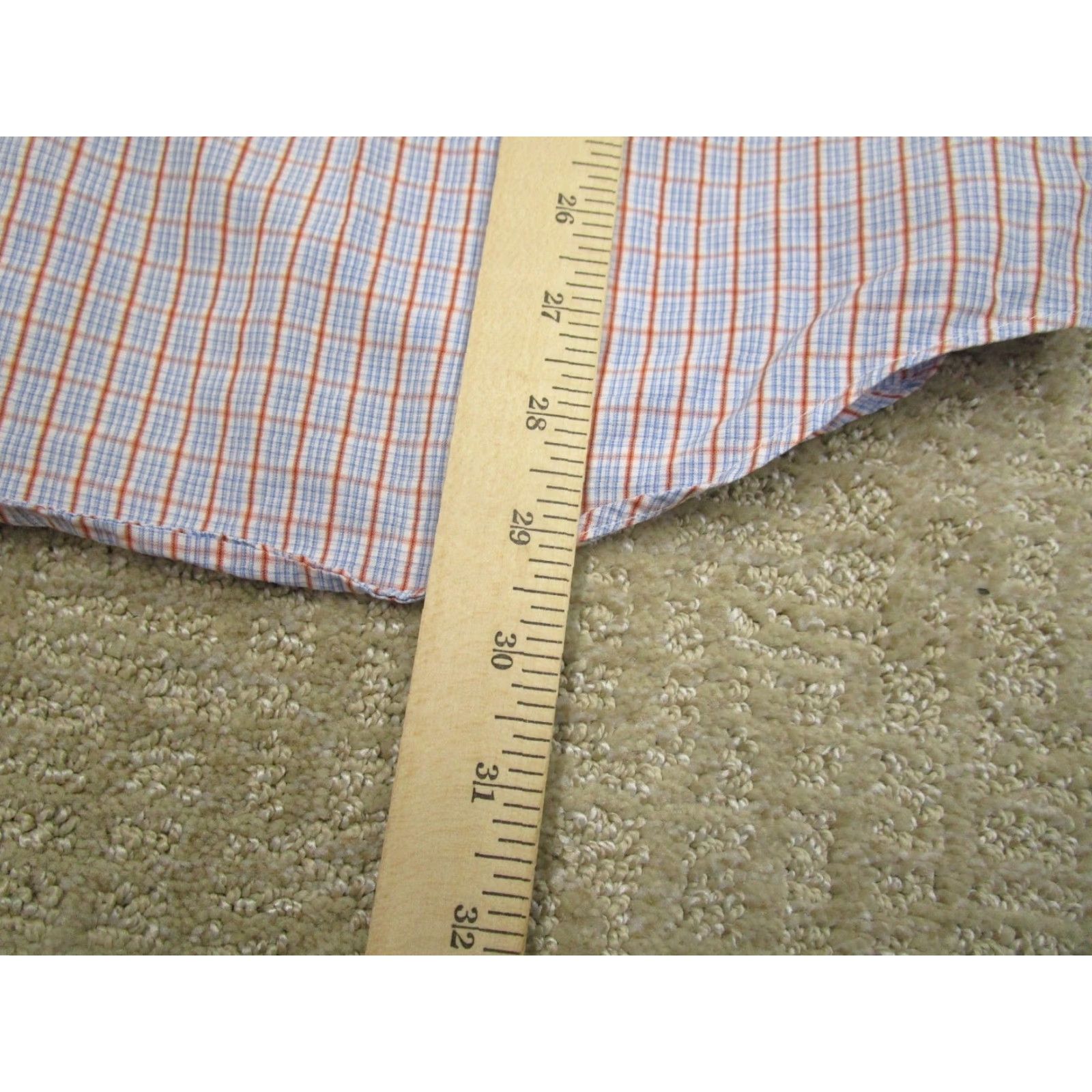 Brooks Brothers Brooks Brothers Shirt Mens 15 32 Blue White Long Sleeve Button-Up Cutaway Plaid USA 90s Vintage cardigan? Size US M / EU 48-50 / 2 - 6 Thumbnail