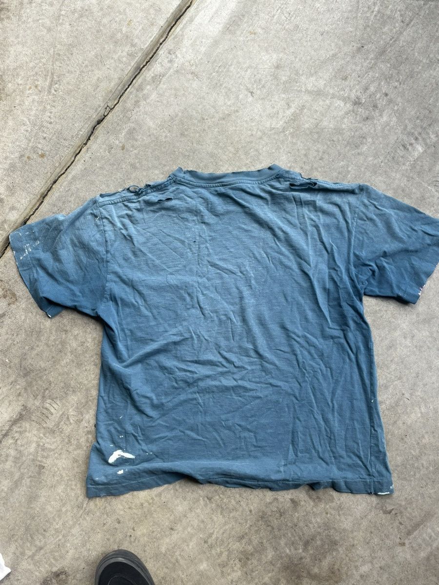 vintage distressed sun faded painter tee shirt