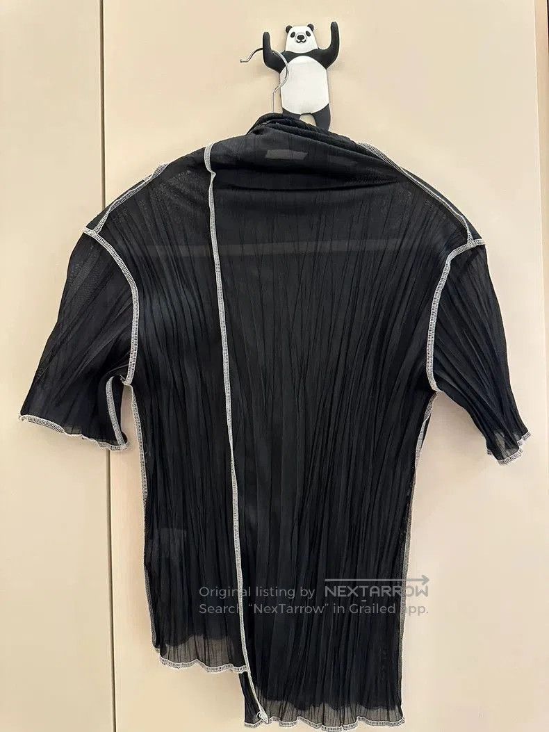 Yohji Yamamoto Yohji Yamamoto High Neck Short Sleeve Top Size US M / EU 48-50 / 2 - 3 Thumbnail