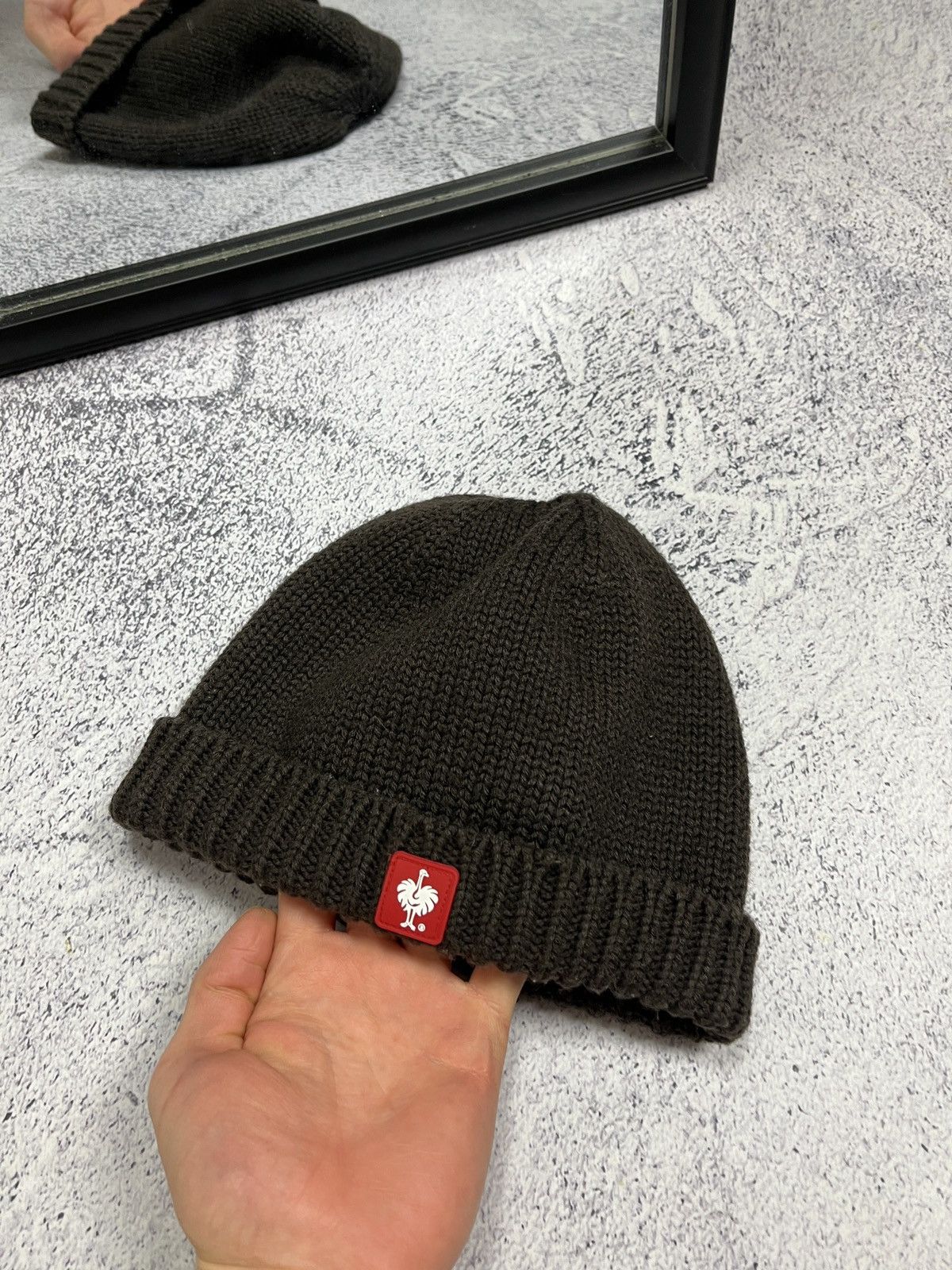 Garment Reproduction of Workers × Vintage Vintage 00's Engelbert Strauss Workwear Knit Beanie Hat Y2k Size ONE SIZE - 3 Thumbnail