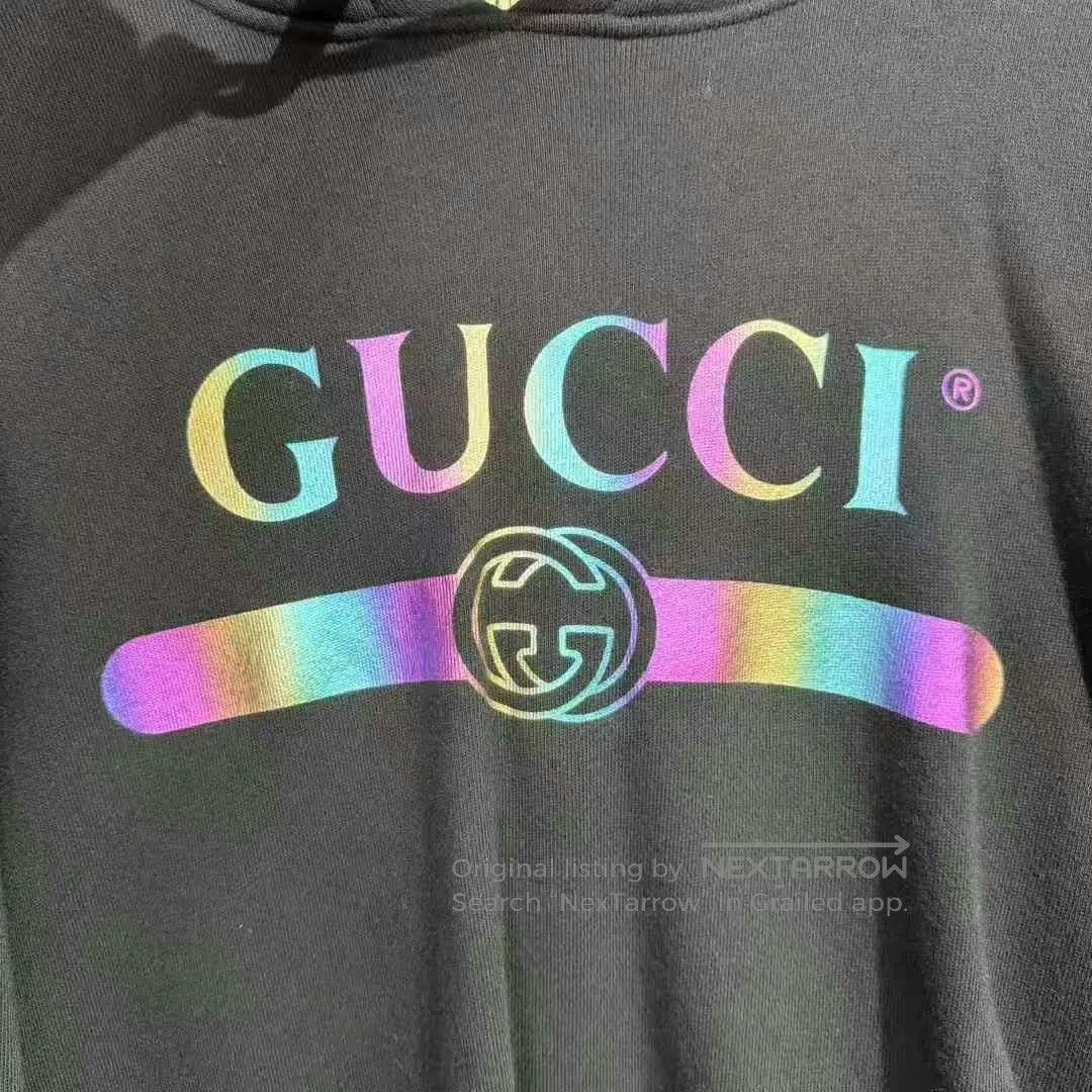 Gucci gucci multicolored hoodie sweatshirt for women. Size XS / US 0-2 / IT 36-38 - 3 Thumbnail