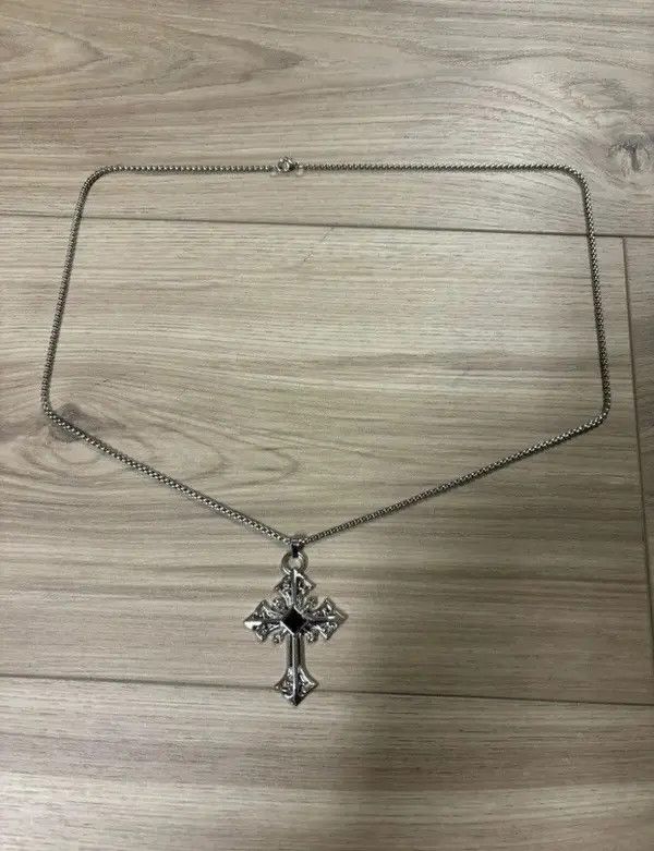 Japanese Brand Black Ore Cross Necklace Size ONE SIZE - 4 Thumbnail