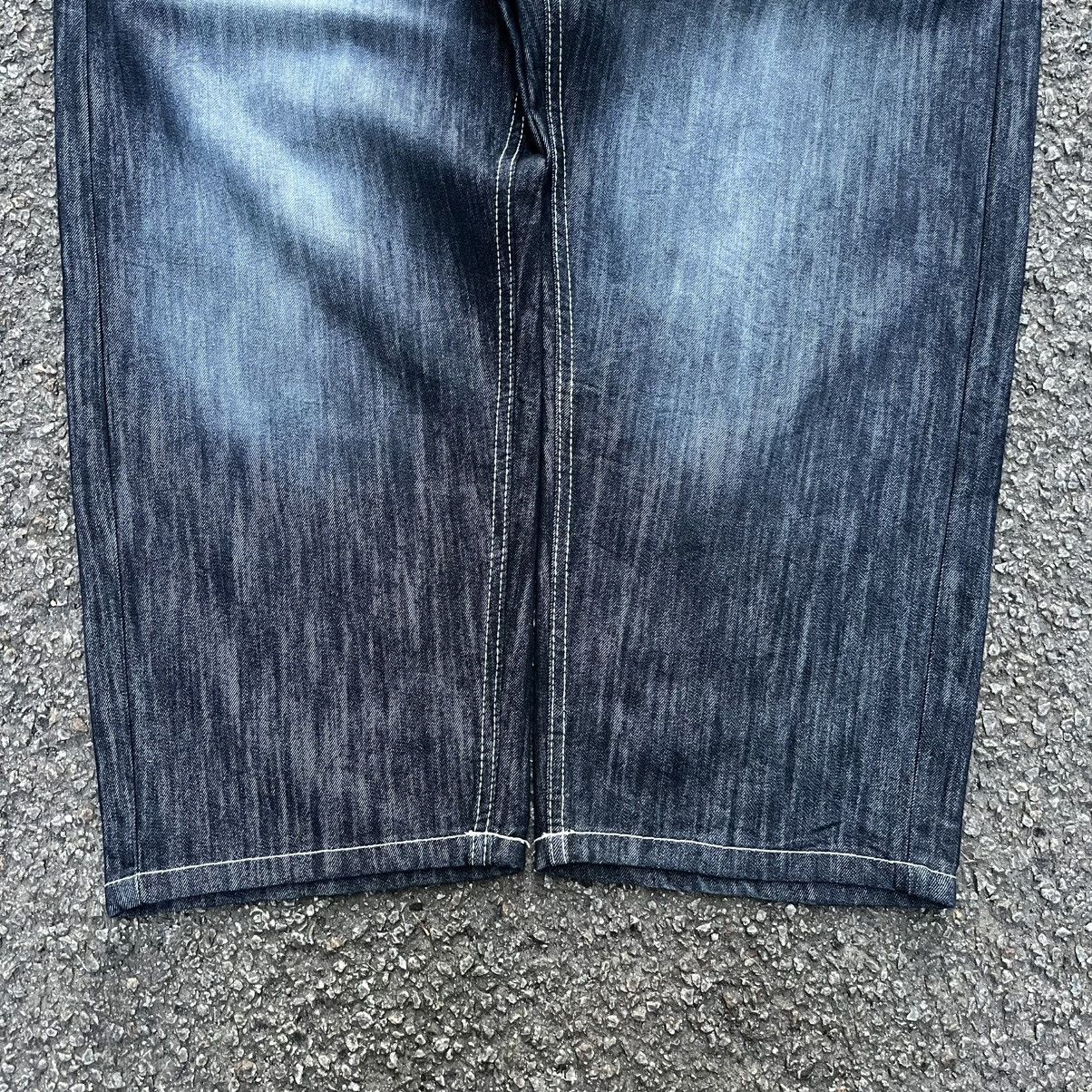Southpole Southpole Baggy Jeans Y2K Faded Denim Skater JNCO Dogtown Size US 44 / EU 60 - 2 Thumbnail