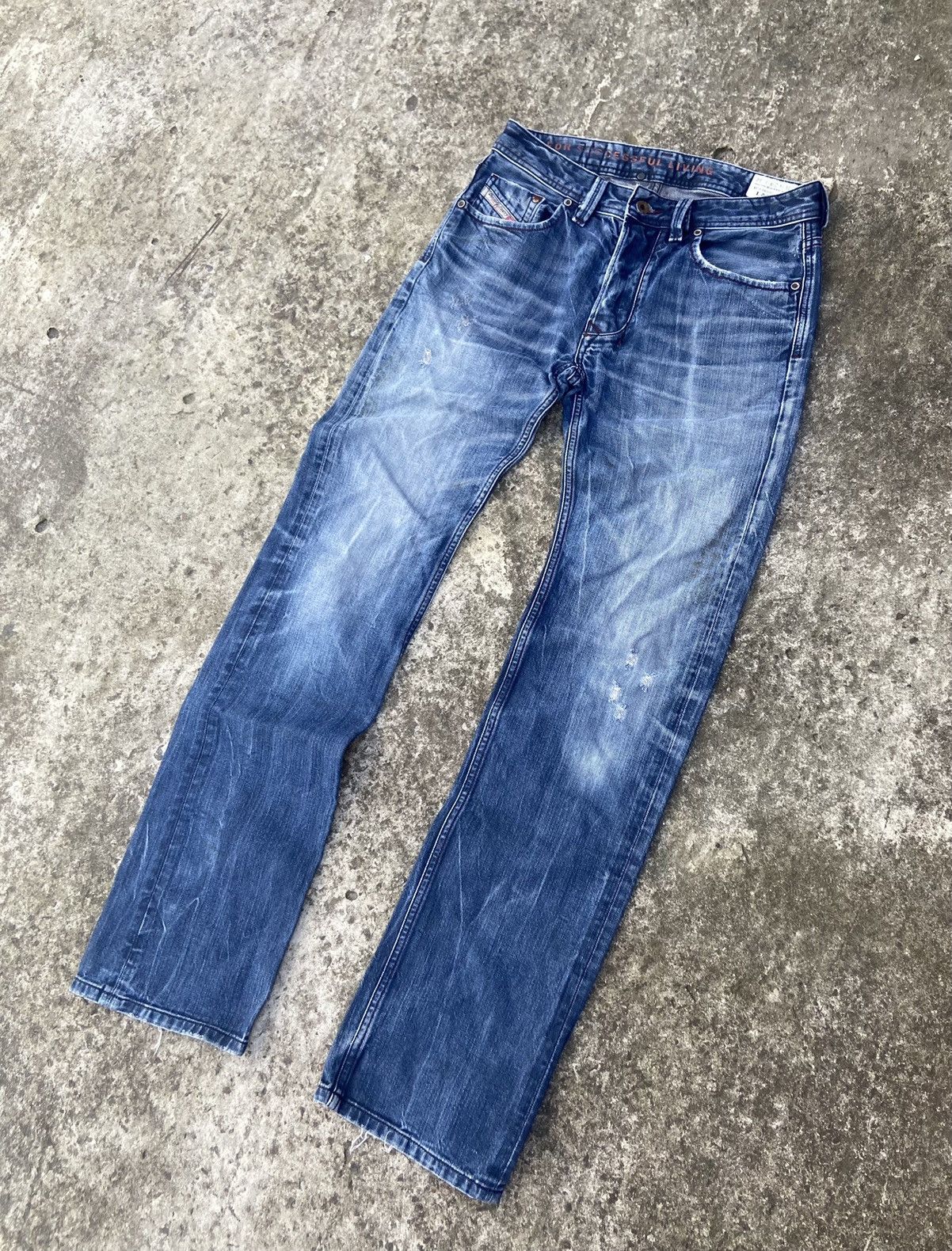Y2k vintage Diesel jeans Streetwear rare casual denim VTg S