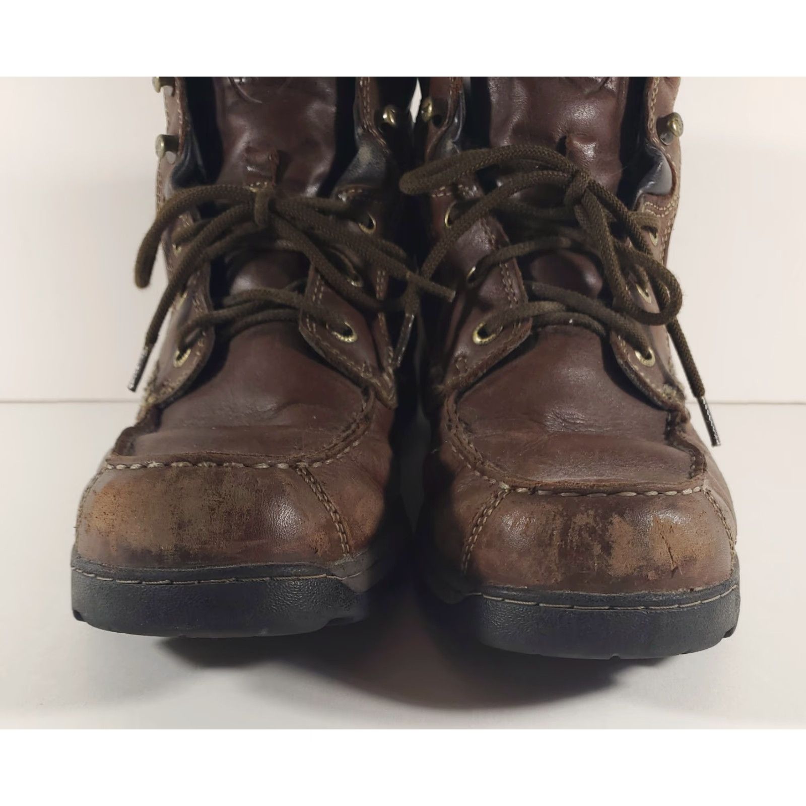 Vintage Irish Setter Chukka Boots Brown Mens 10.5 Leather Waterproof Soft Paw Mens Boot Brown Leather Waterproof 10.5 Irish Setter Size US 11 / EU 44 - 2 Thumbnail