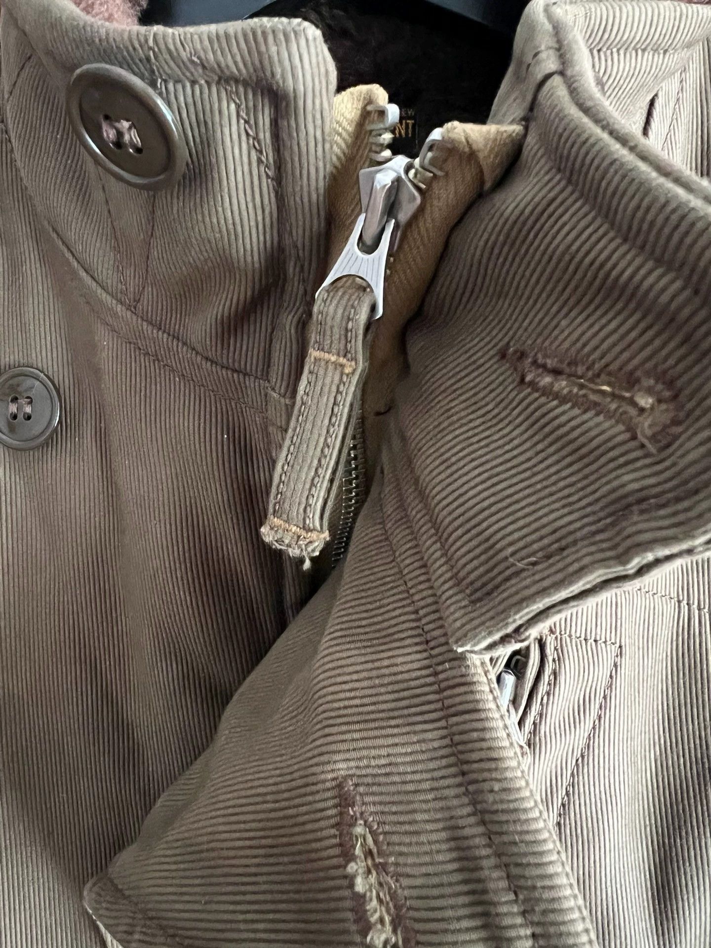Freewheelers Freewheelers N-1 Alpaca Olive Work Vest 36 Size US XXS / EU 40 - 2 Thumbnail