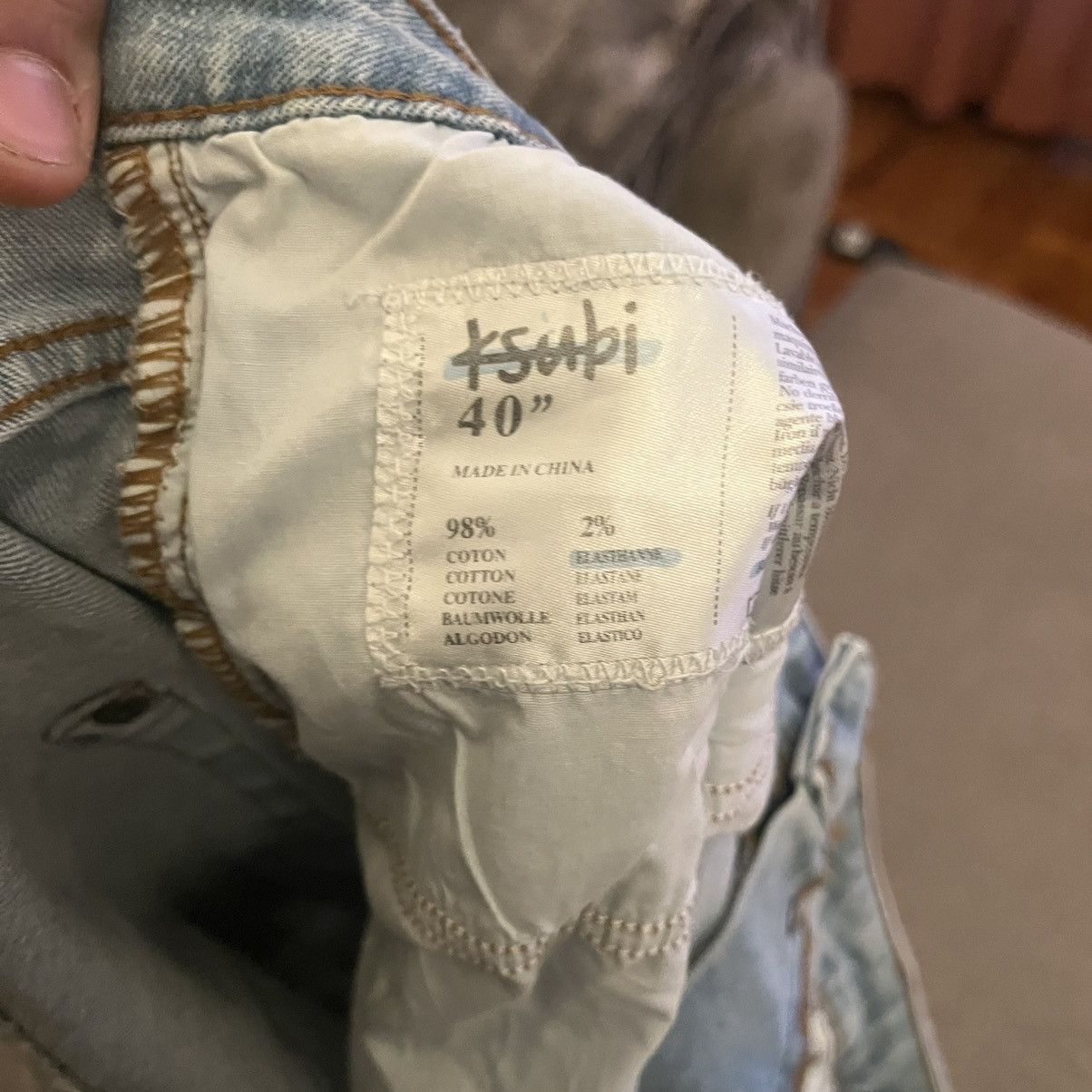 Ksubi ksubi Chitch Stik N Poke Slim-Fit Jeans Size US 40 / EU 56 - 7 Thumbnail