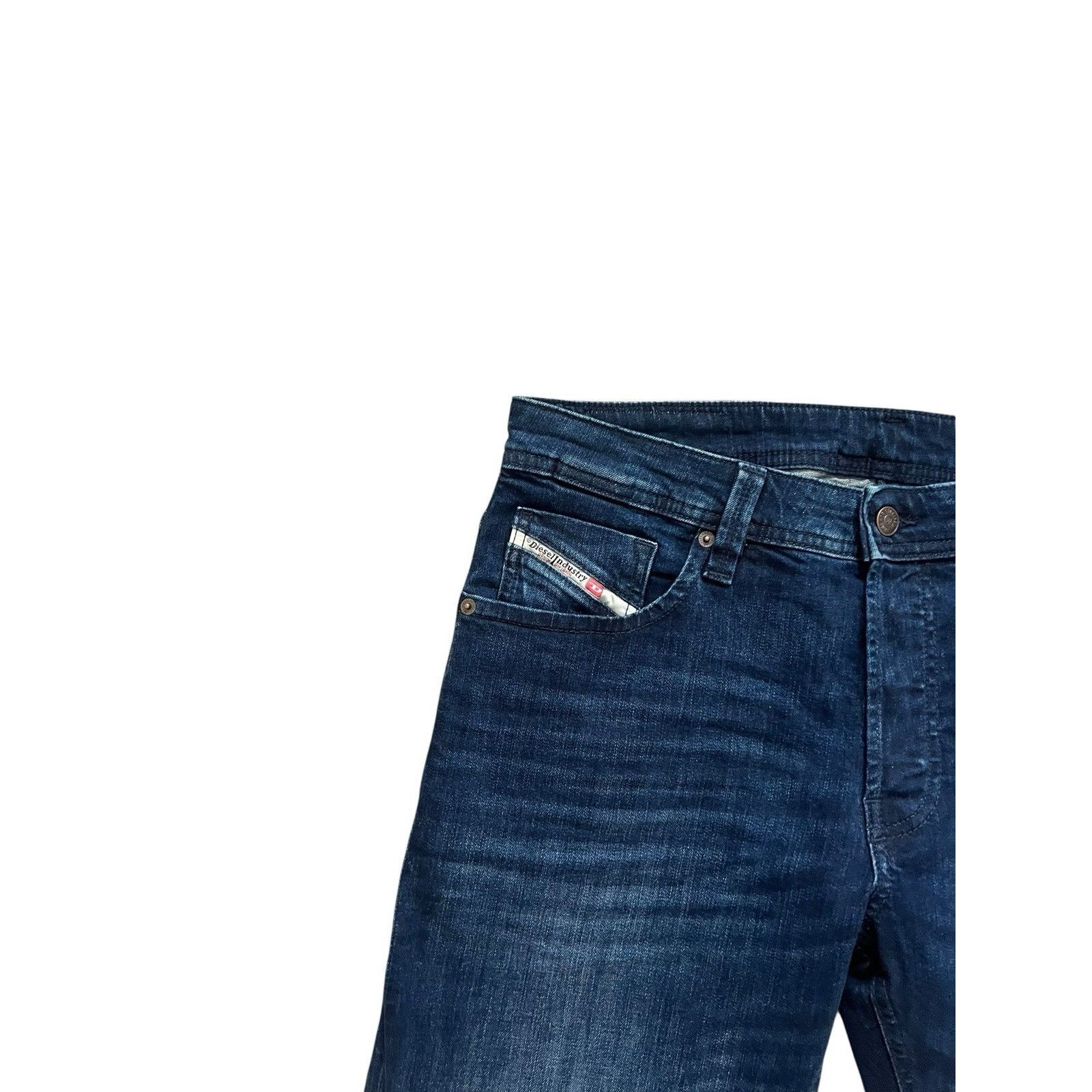 Diesel Diesel Mens Jeans Larkee Straight RB067 Blue $195 Size 38/32 Size US 38 / EU 54 - 3 Thumbnail