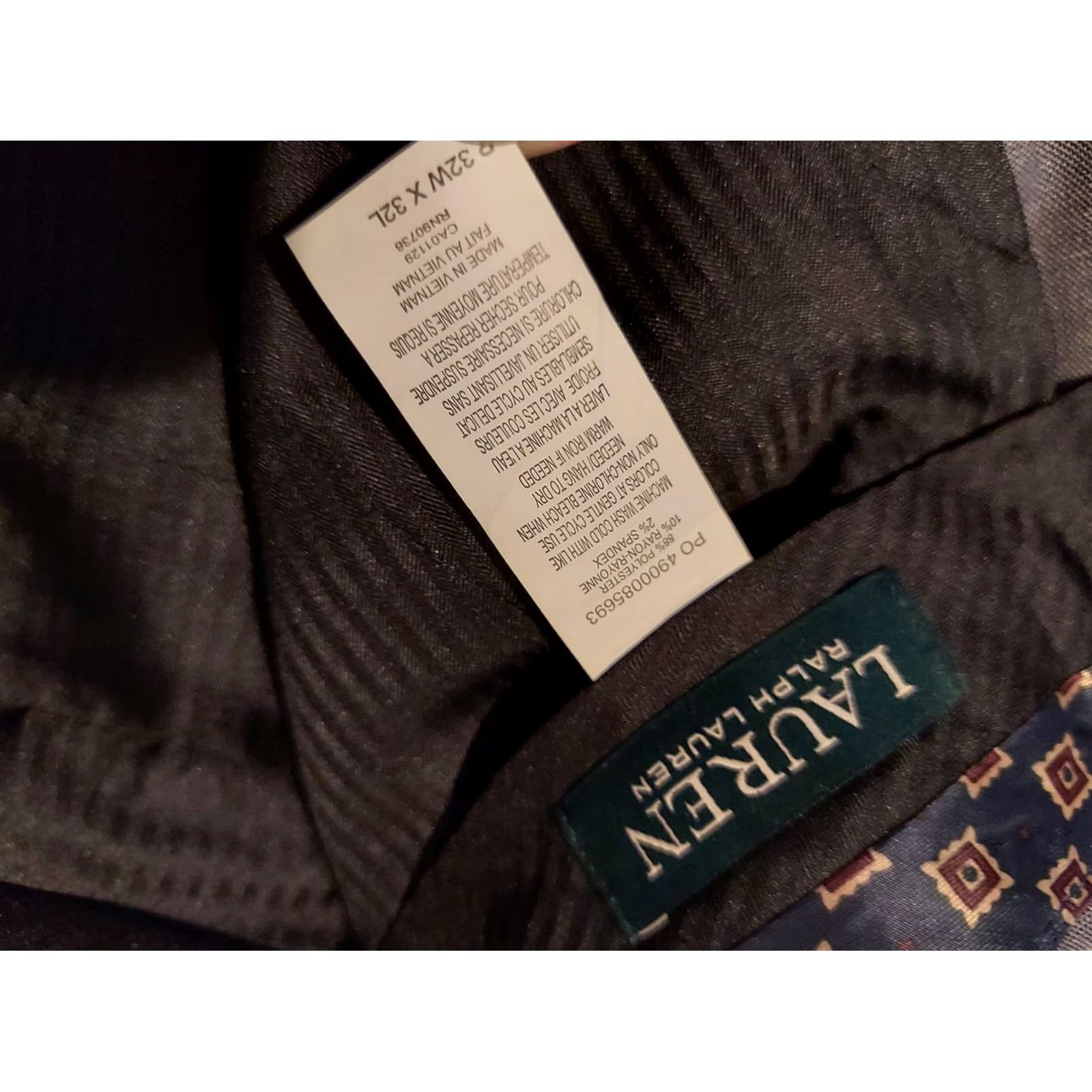 Polo Ralph Lauren Polo Ralph Lauren Mens Pants - 32x32 Gray Chino Khaki Size US XS / EU 42 / 0 - 3 Thumbnail
