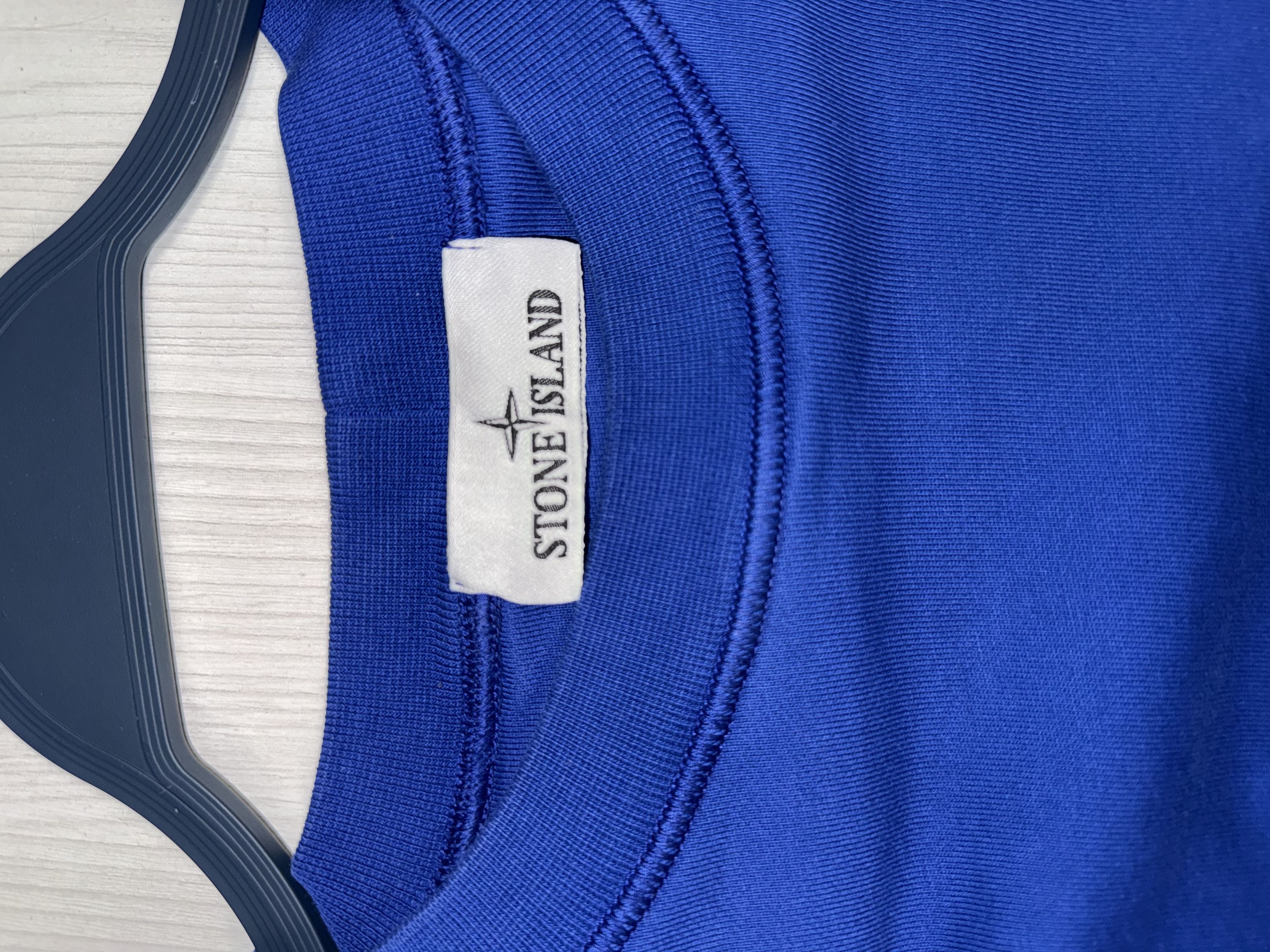 Stone Island Stone Island Crewneck Sweatshirt - Royal Blue Size US L / EU 52-54 / 3 - 7 Thumbnail